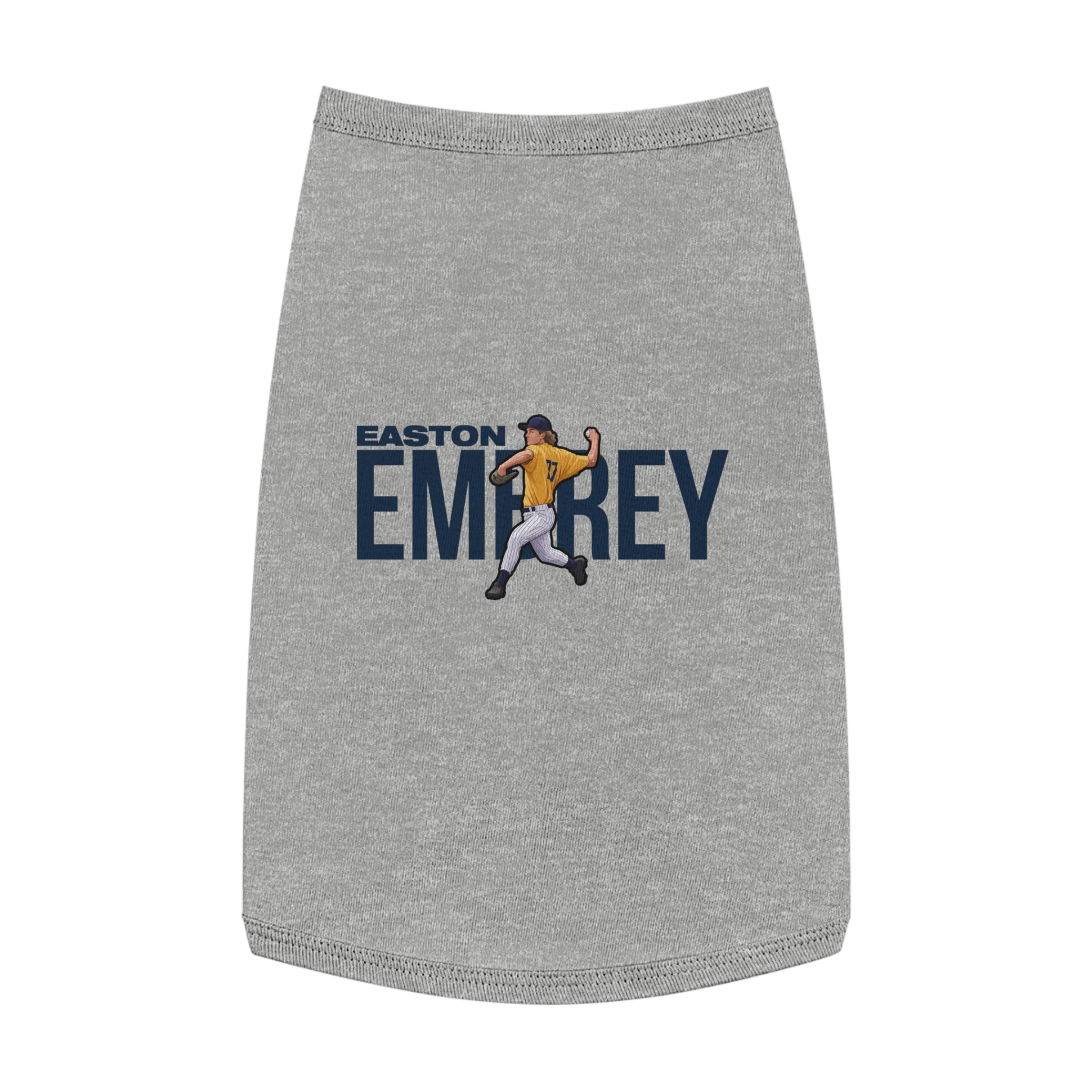 Pet Tank Top — character_player_name in White