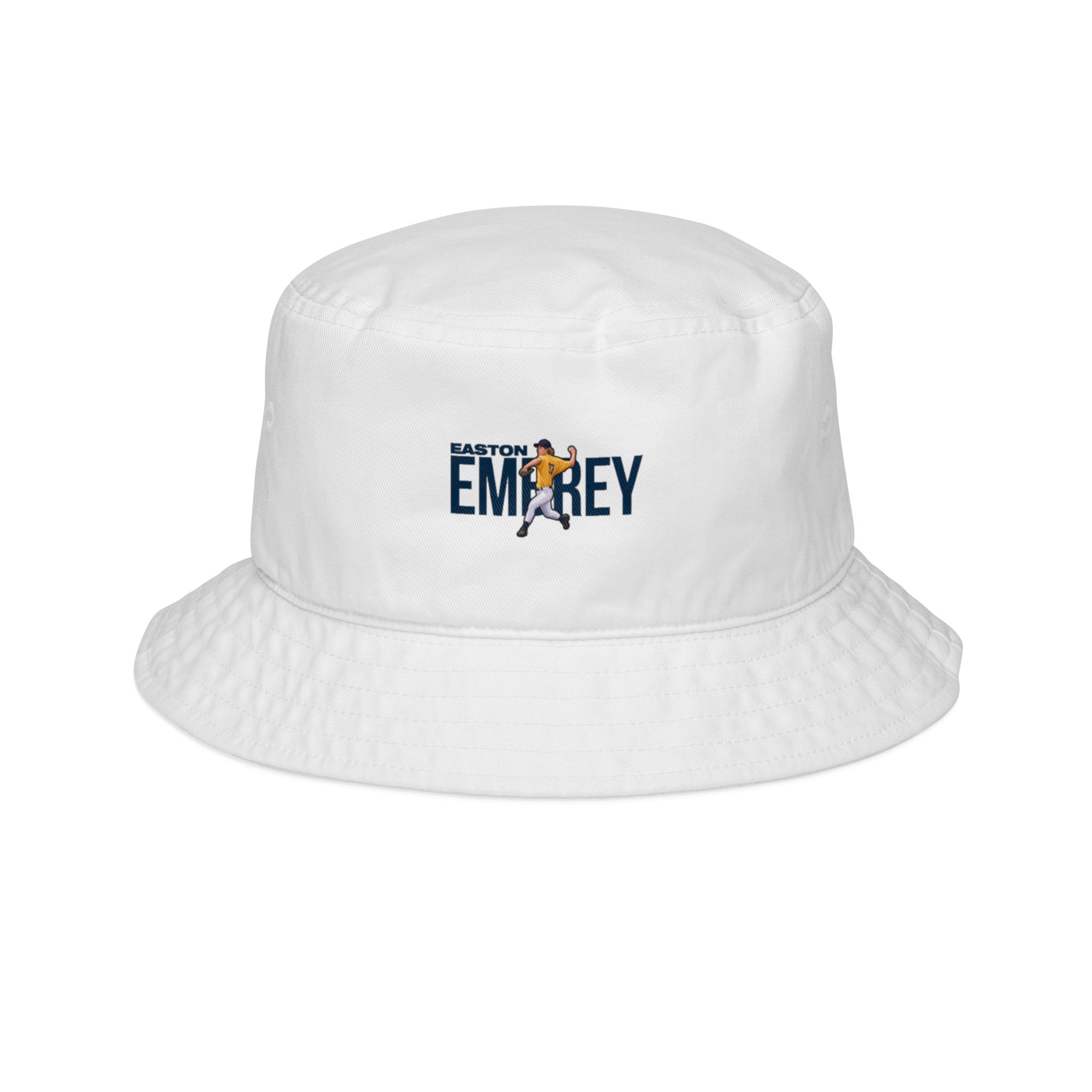 Bucket Hat — character_player_name in White