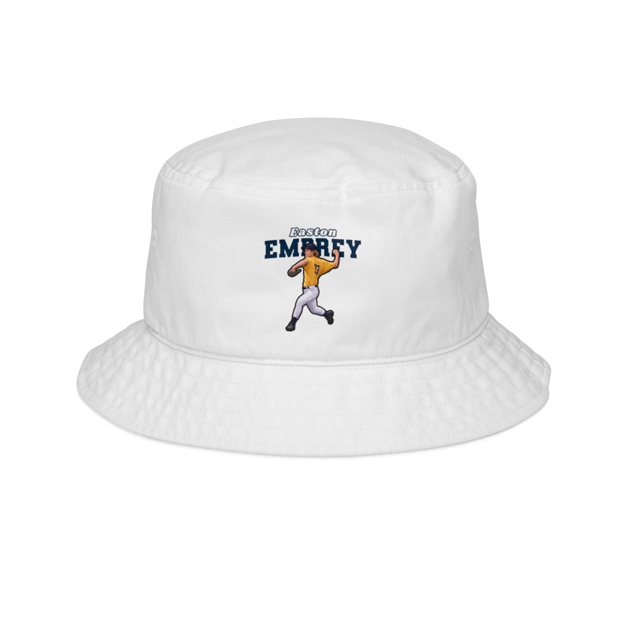 Bucket Hat — character_name_arch in White