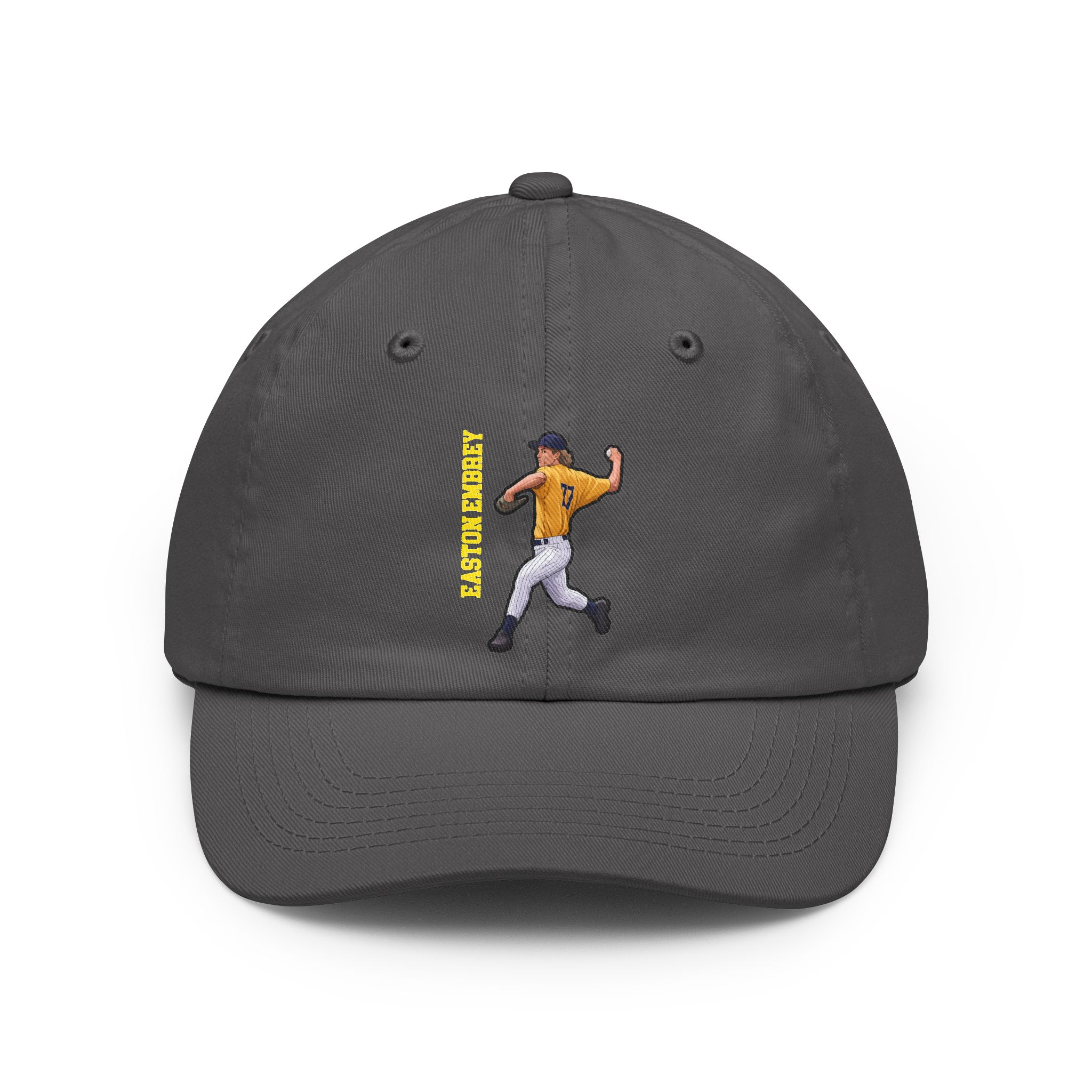 Classic Cap — character_name_vertical in Grey
