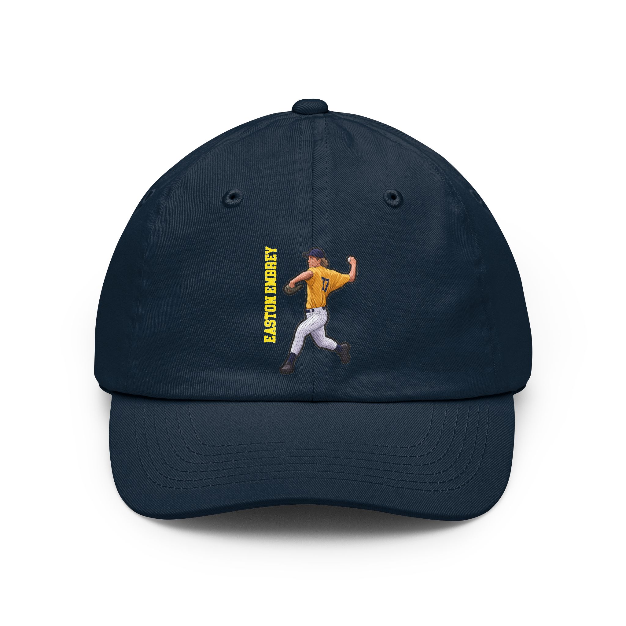 Classic Cap — character_name_vertical in Navy