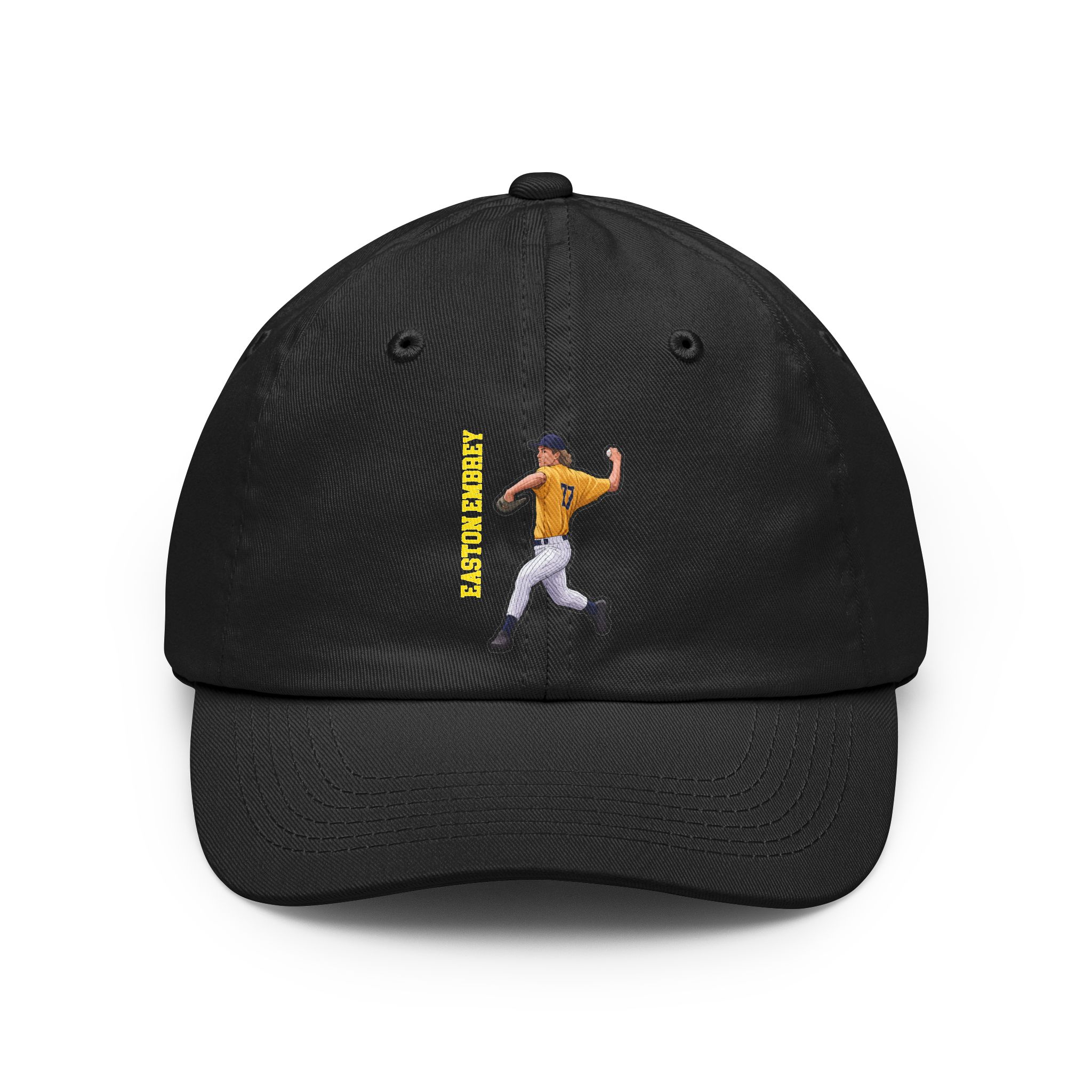 Classic Cap — character_name_vertical in Black