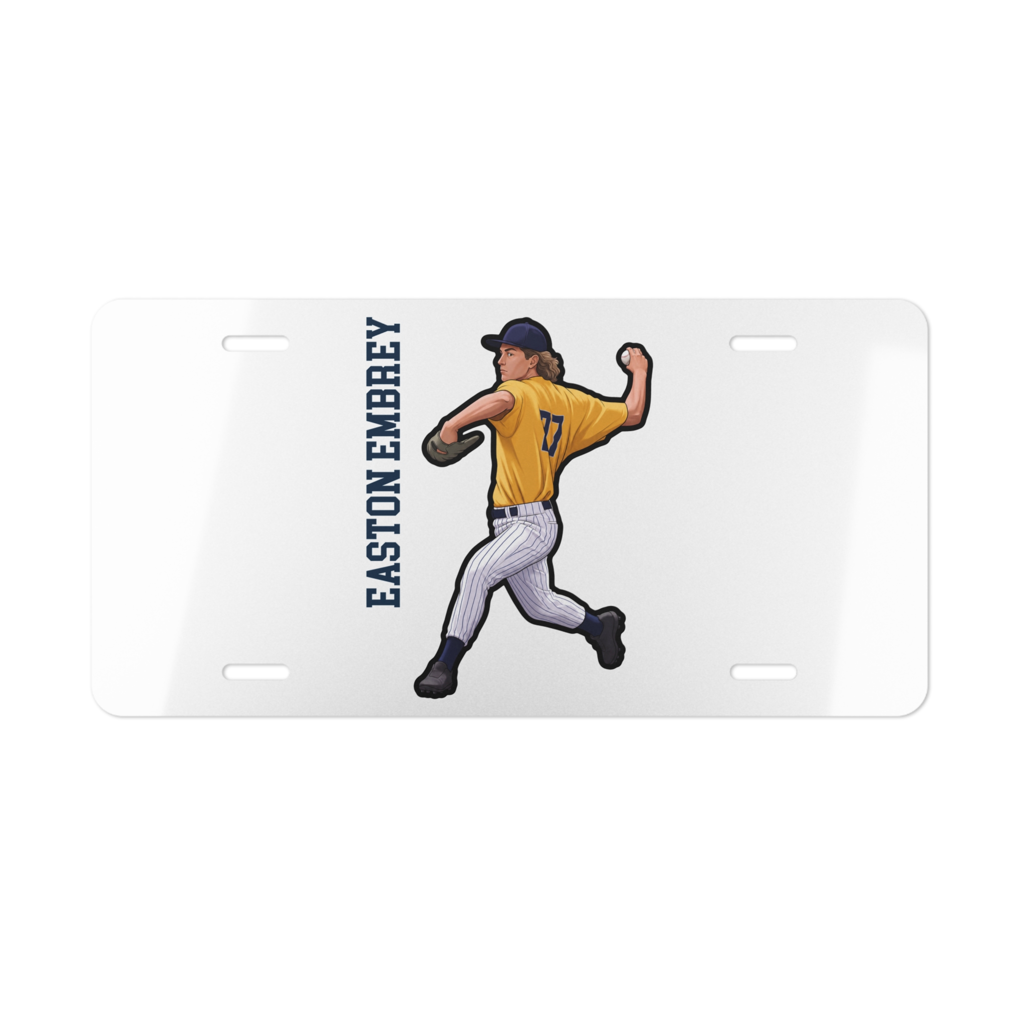 License Plate — character_name_vertical in Classic