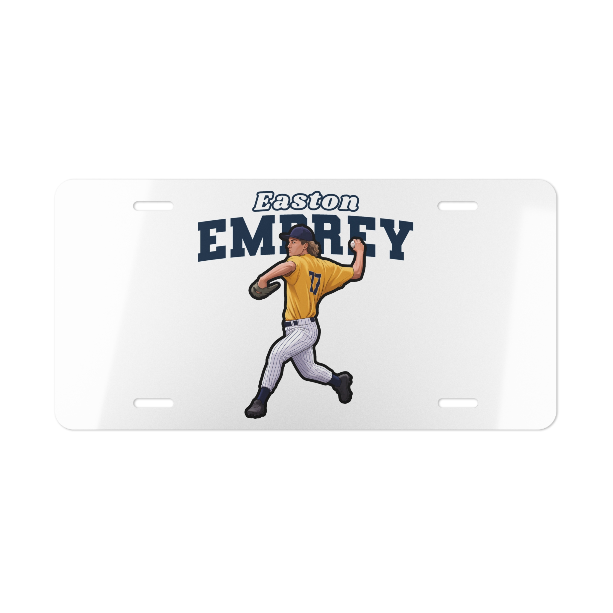 License Plate — character_name_arch in Classic