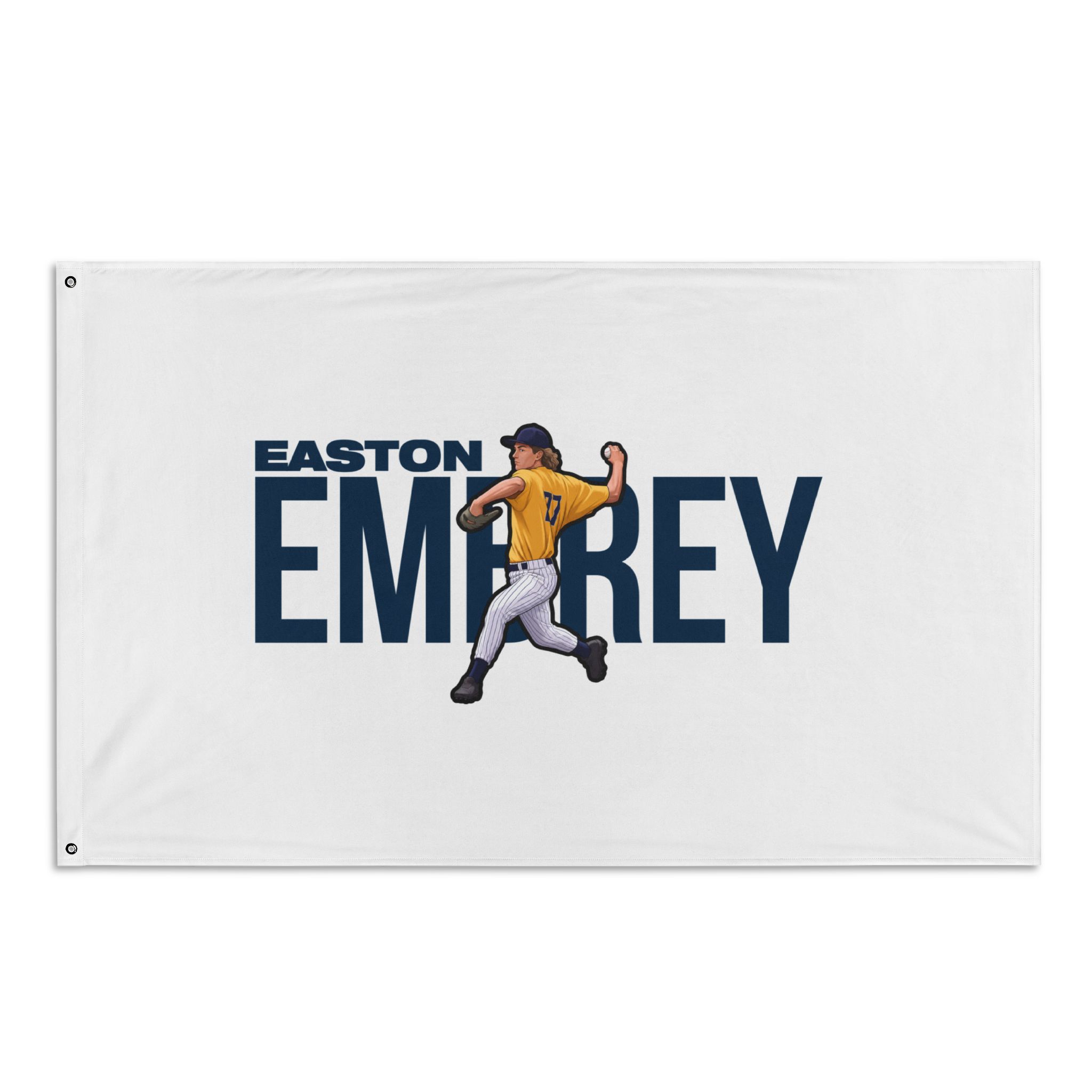 Flag (35 × 56 in) — character_player_name in Classic