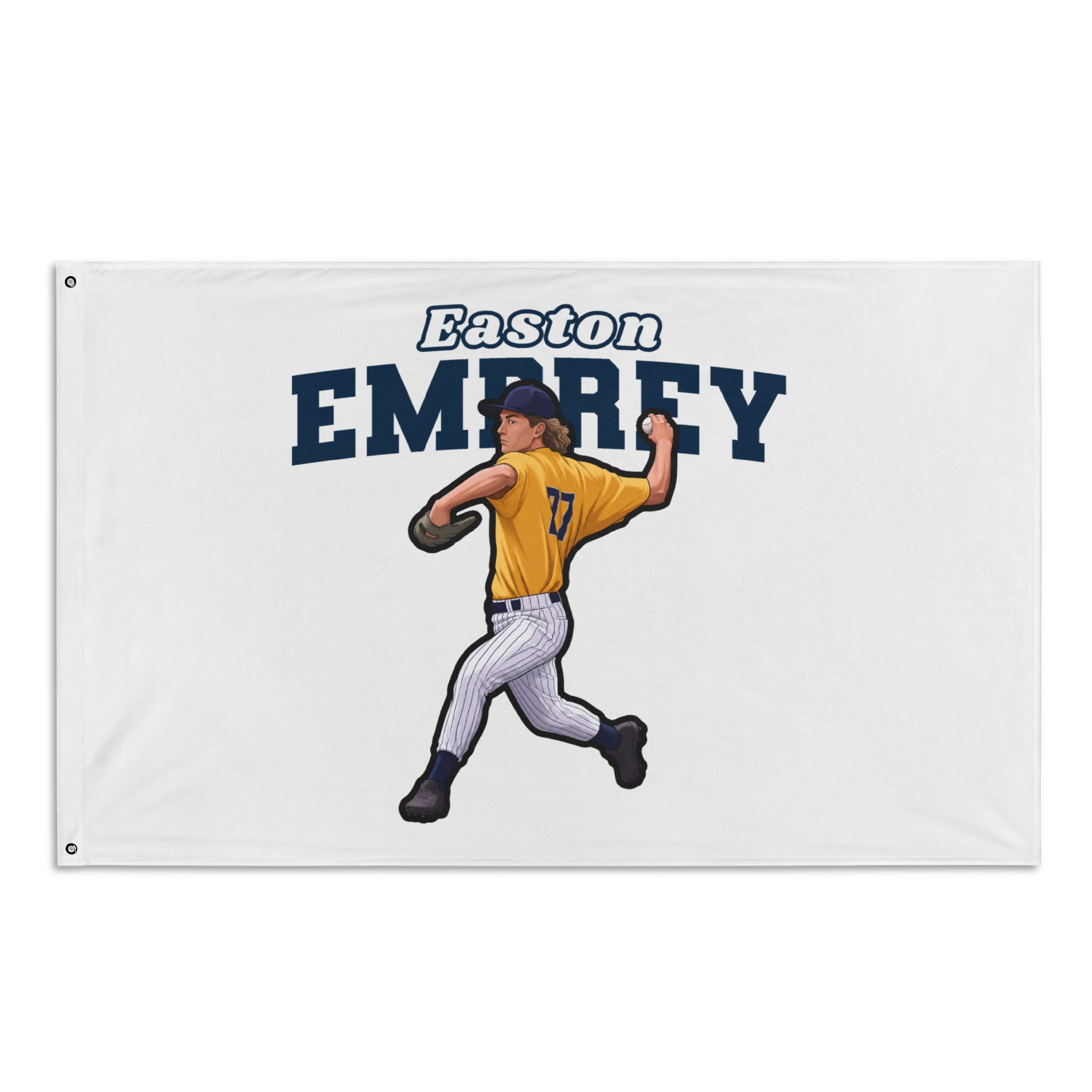 Flag (35 × 56 in) — character_name_arch in Classic