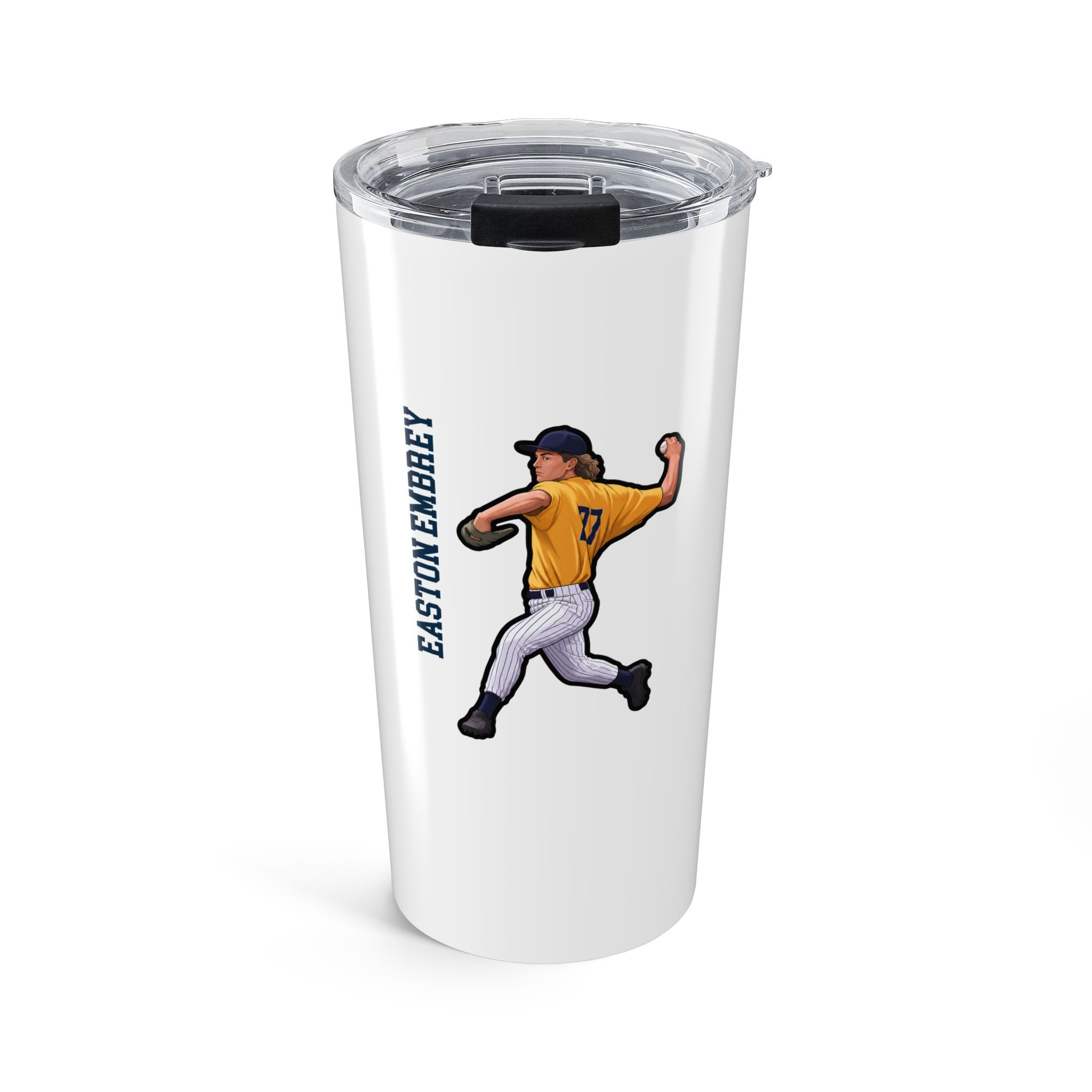 20oz Tumbler — character_name_vertical in Classic