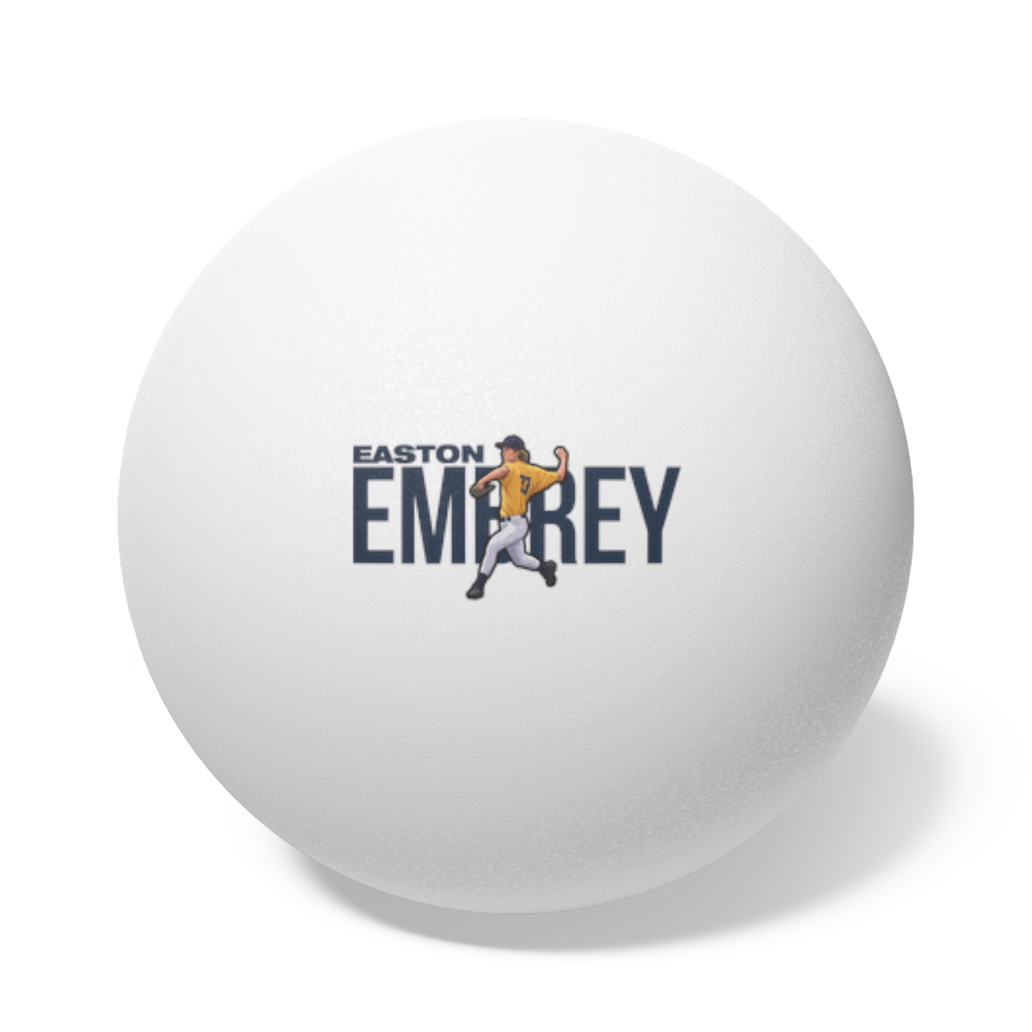 Ping Pong Balls, 6 pcs — character_player_name in White