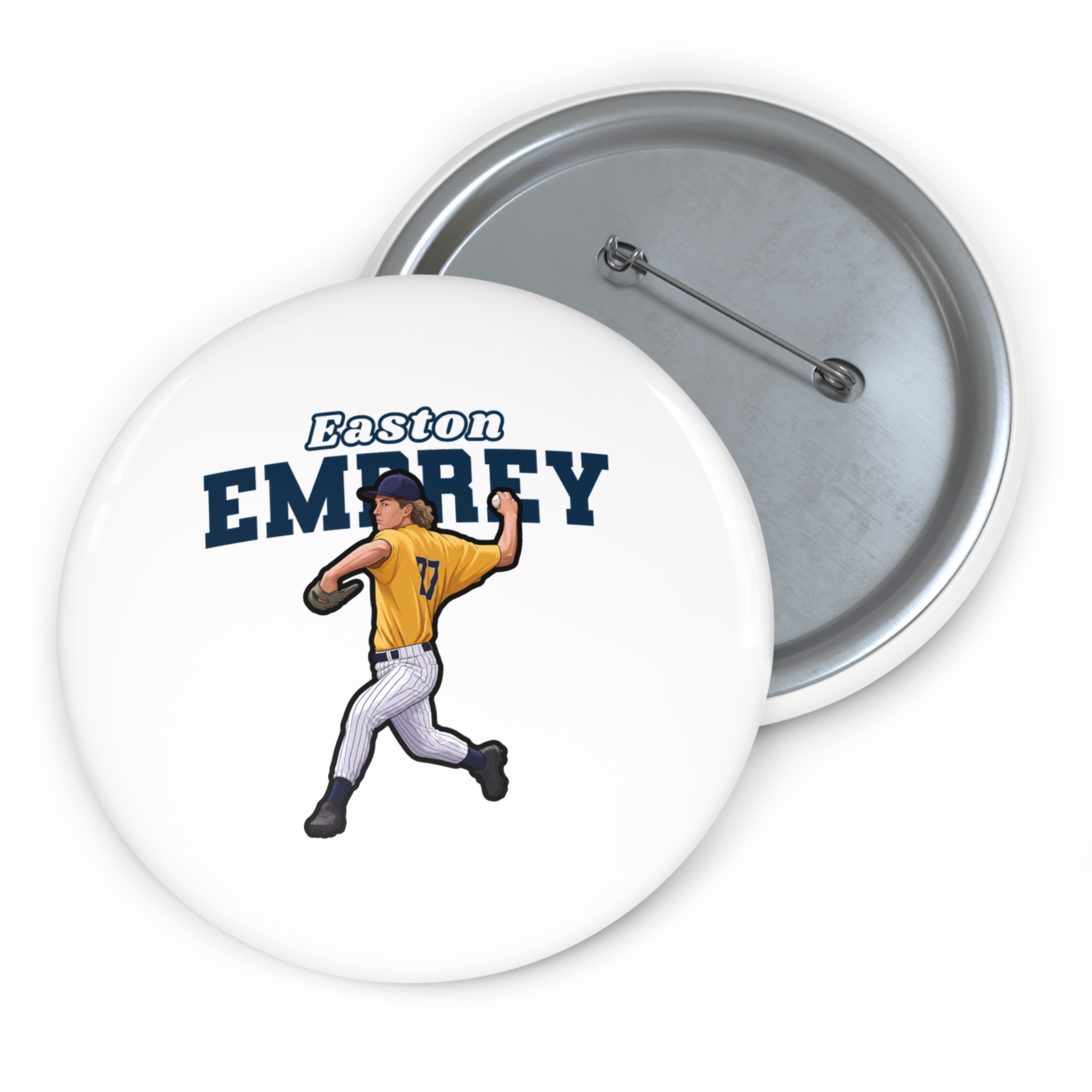 Game Day Pin — character_name_arch in Classic