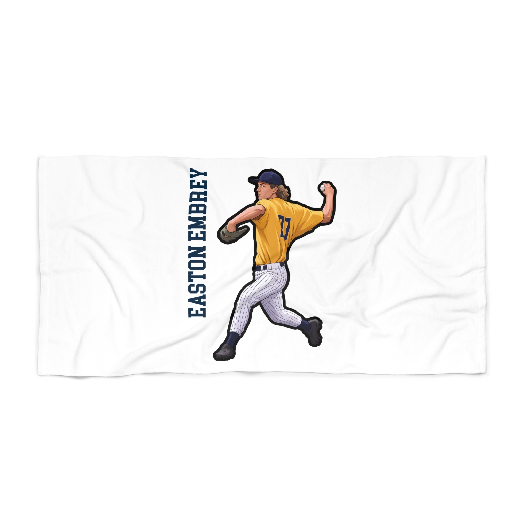 Beach Towel — character_name_vertical in Classic
