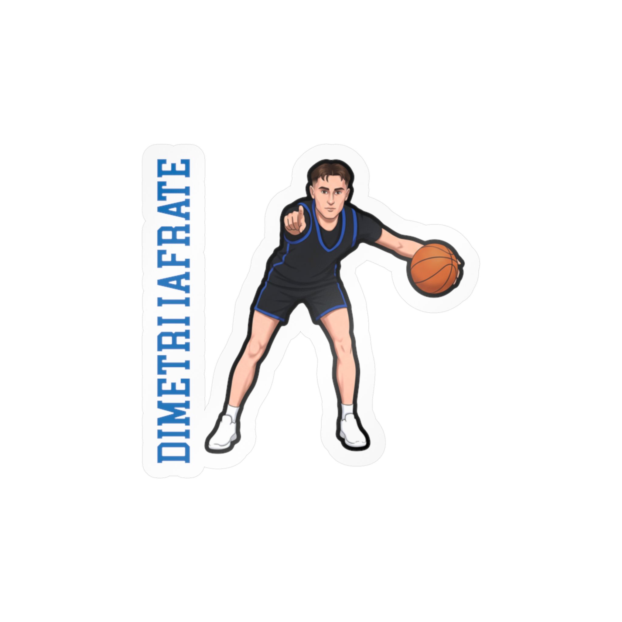 Vinyl Sticker — character_name_vertical in Classic