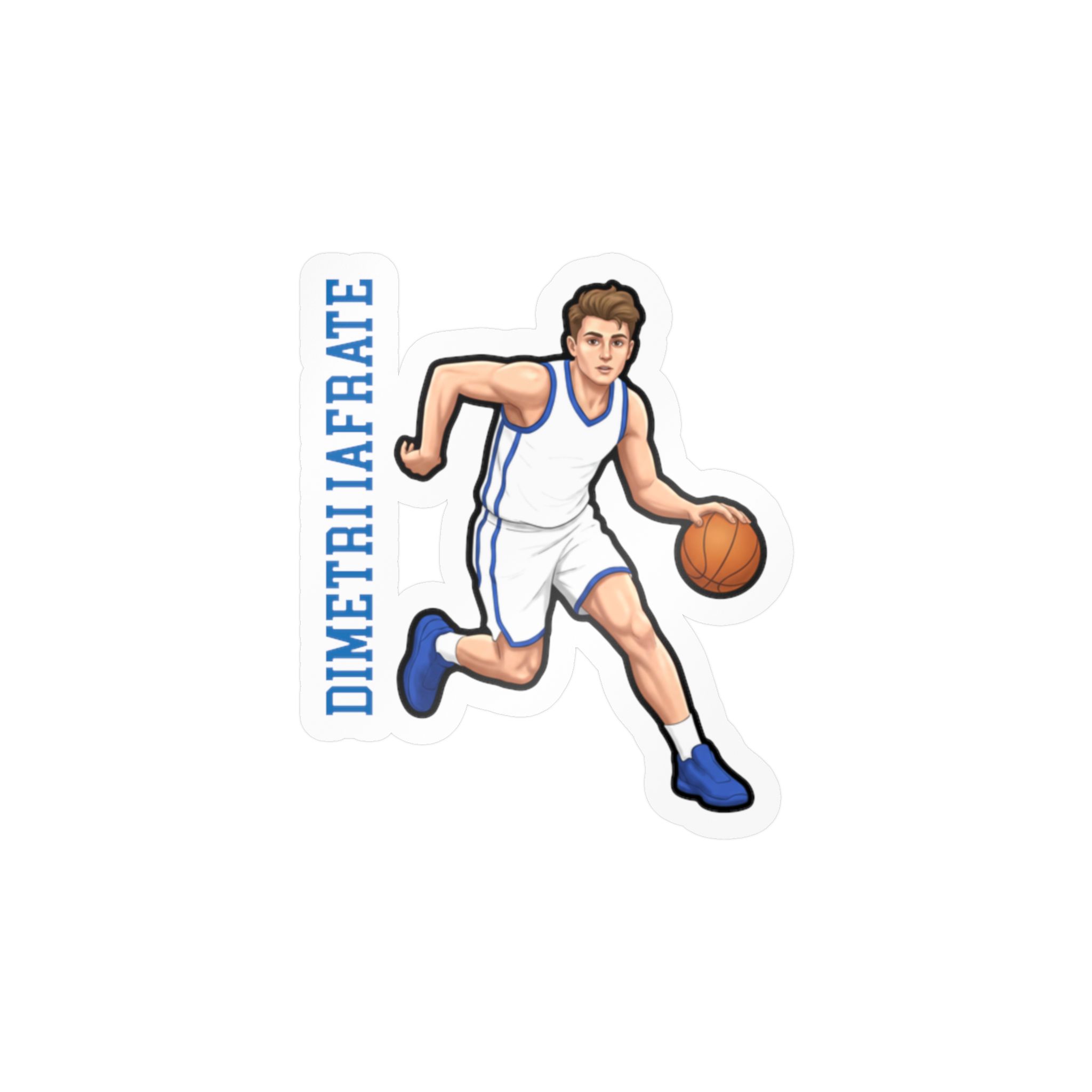 Vinyl Sticker — character_name_vertical in Classic