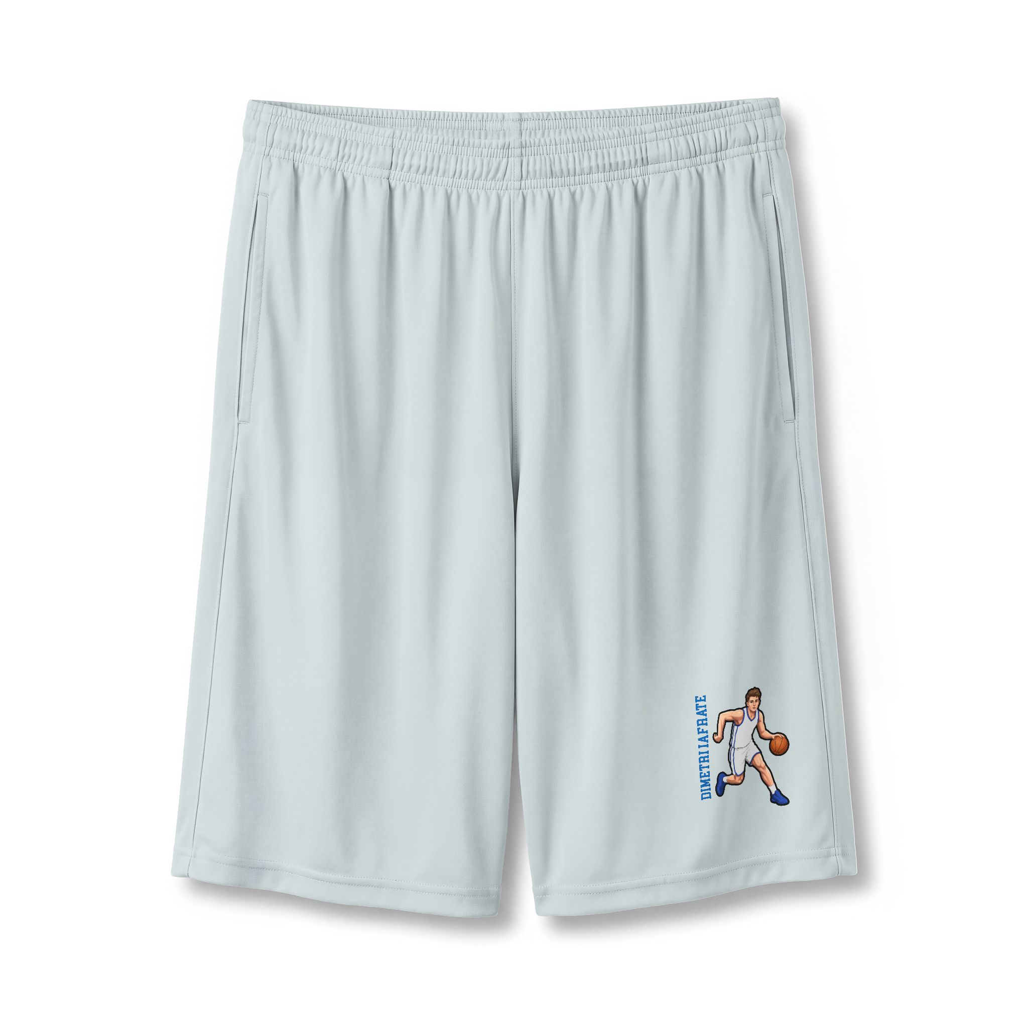 Shorts — character_name_vertical in Silver