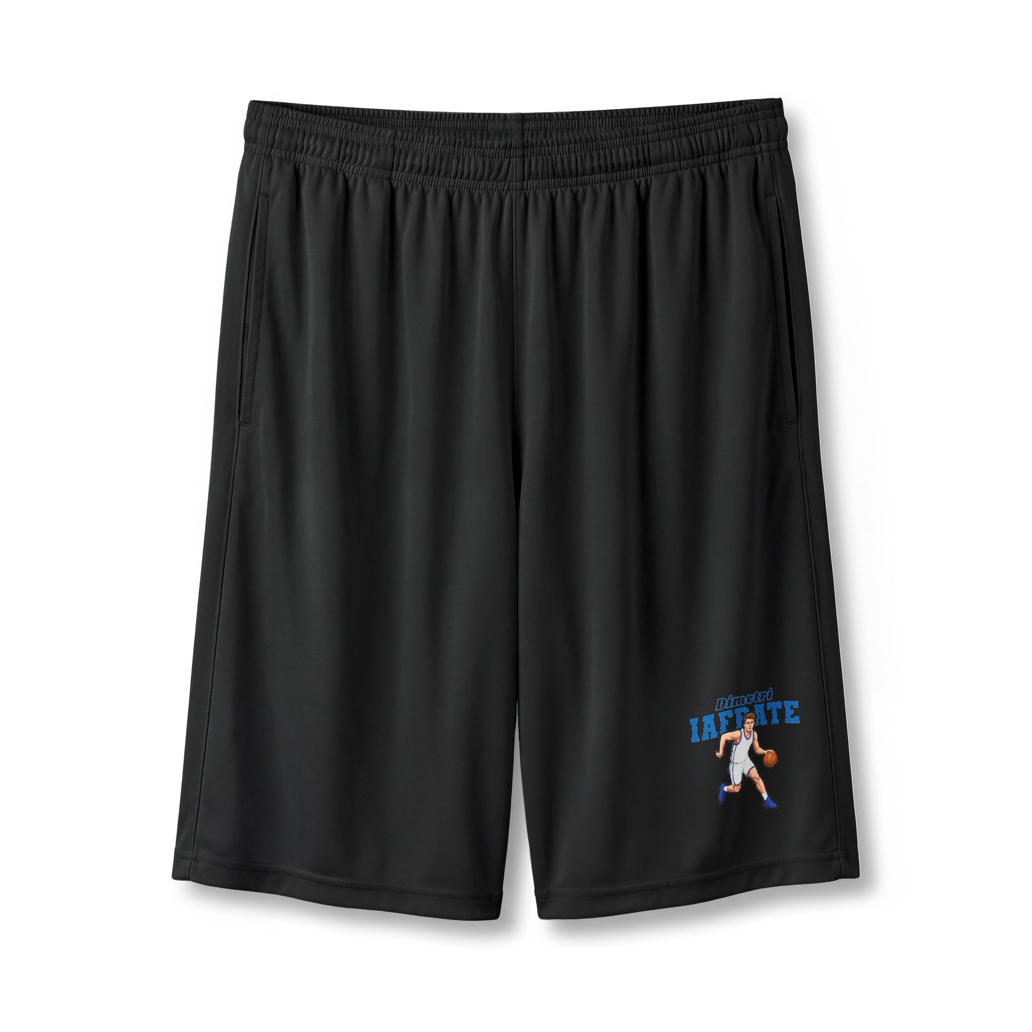 Shorts — character_name_arch in Black