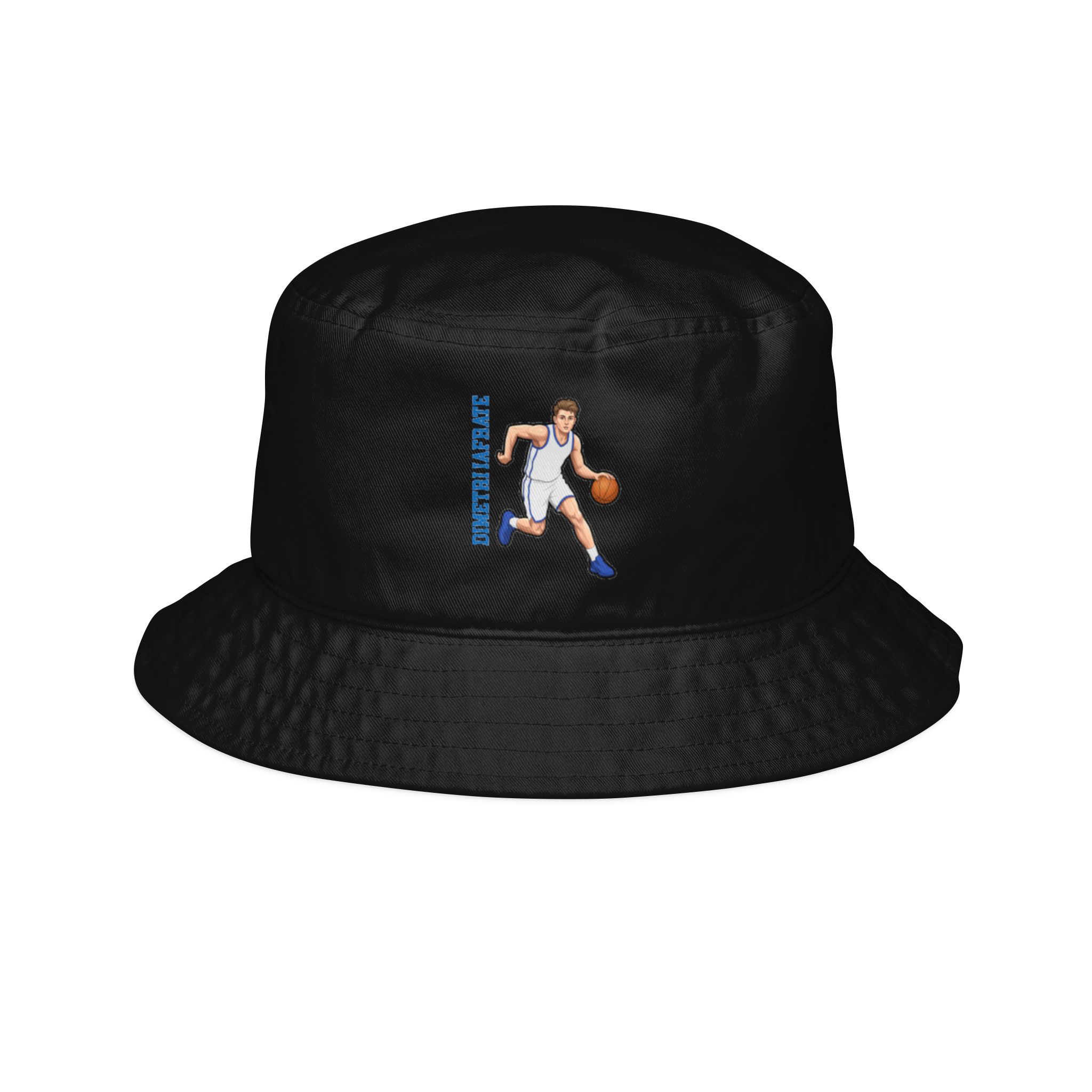 Bucket Hat — character_name_vertical in Black