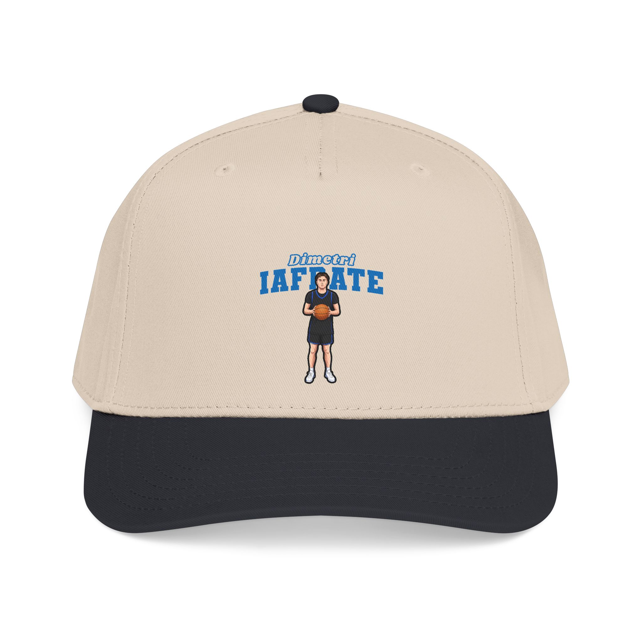 Baseball Cap — character_name_arch in Black / Natural