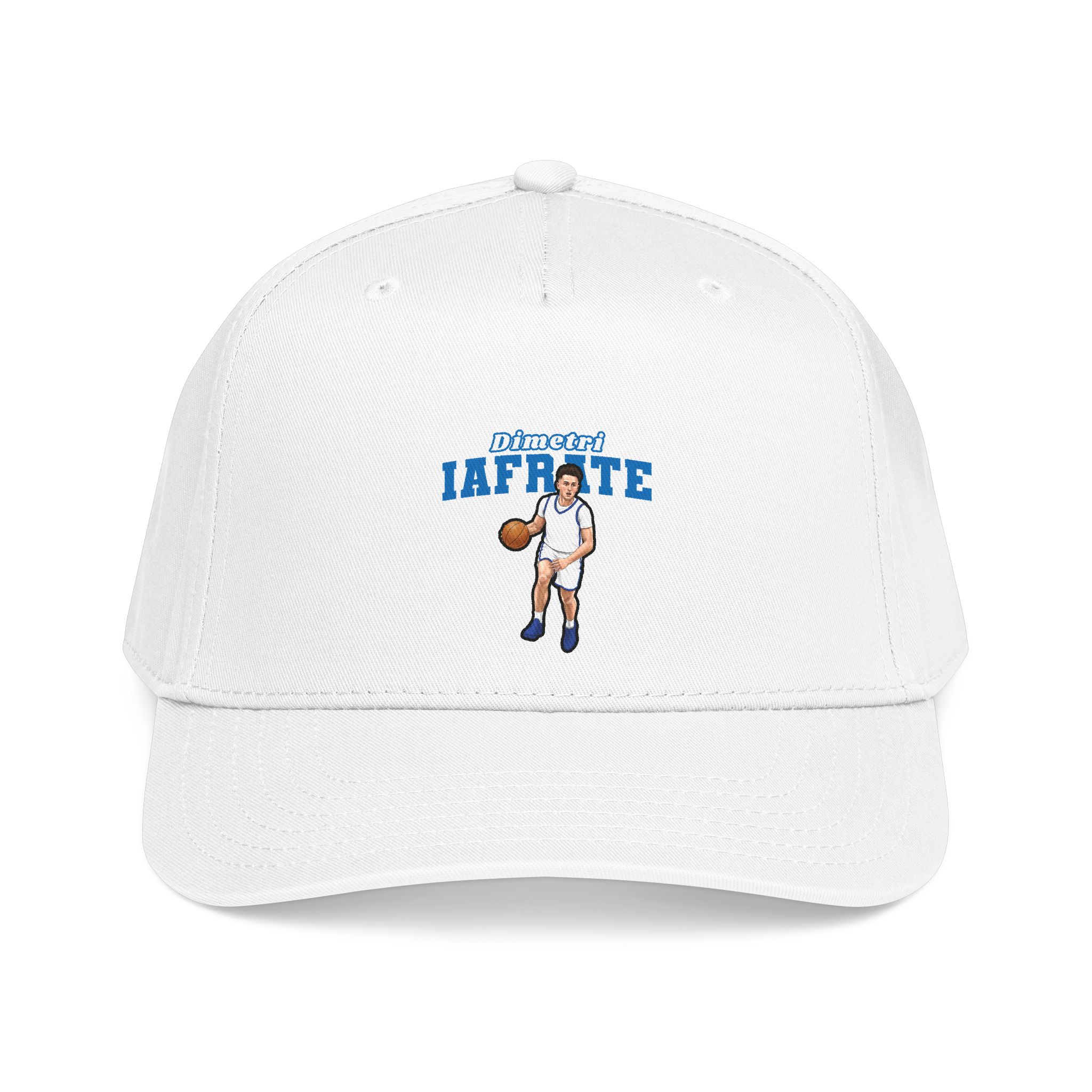 Baseball Cap — character_name_arch in White
