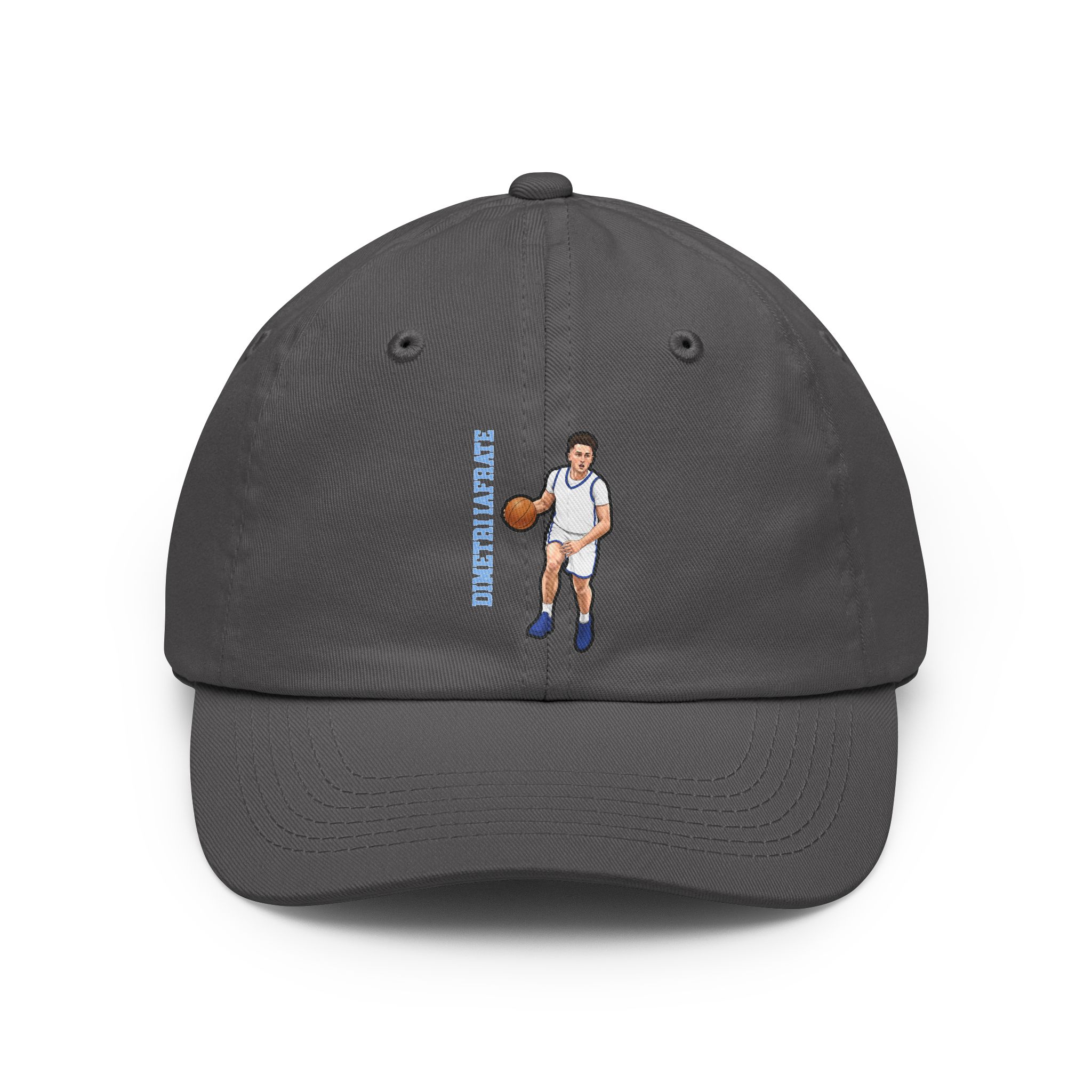 Classic Cap — character_name_vertical in Grey