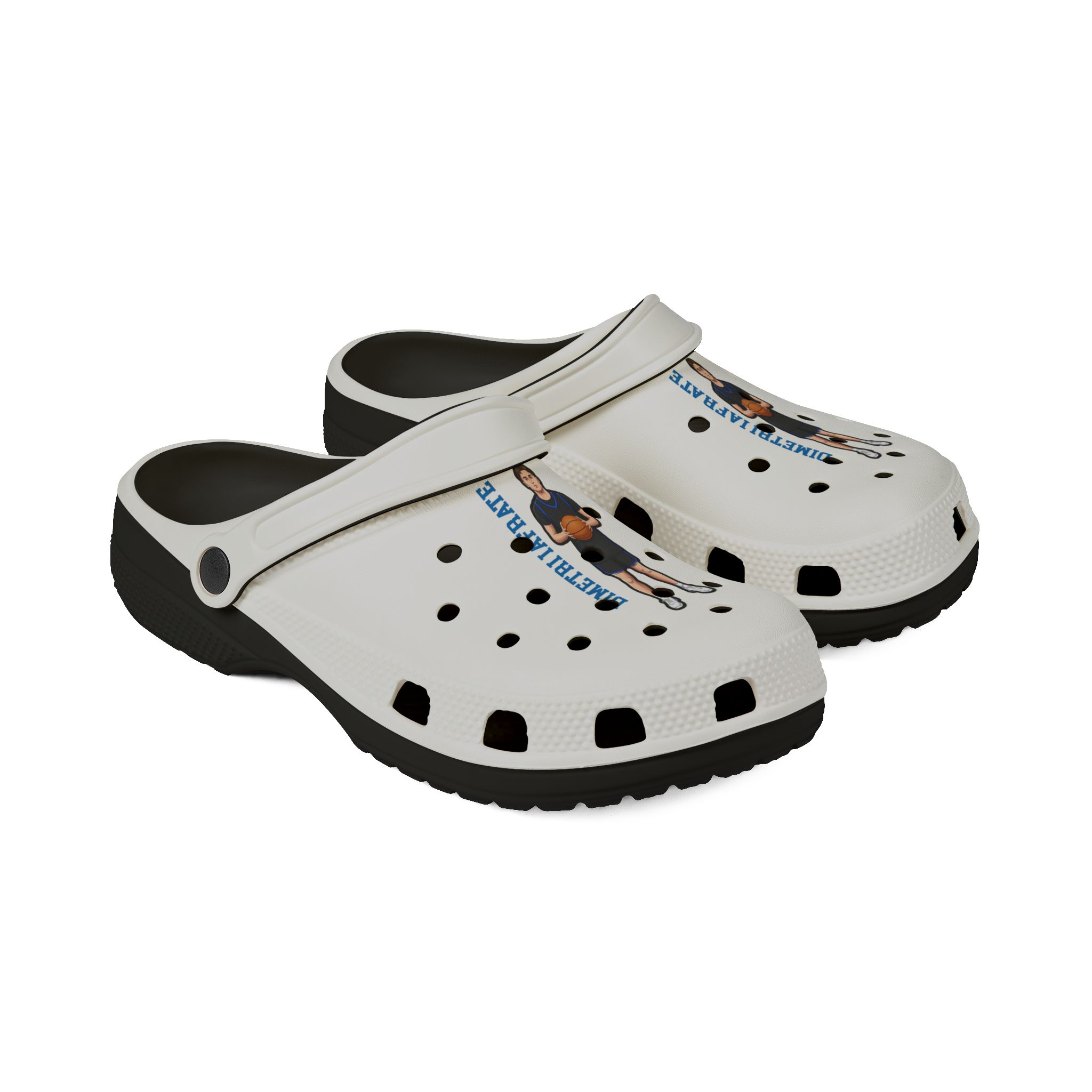 Rubber Clogs — character_name_vertical in Black