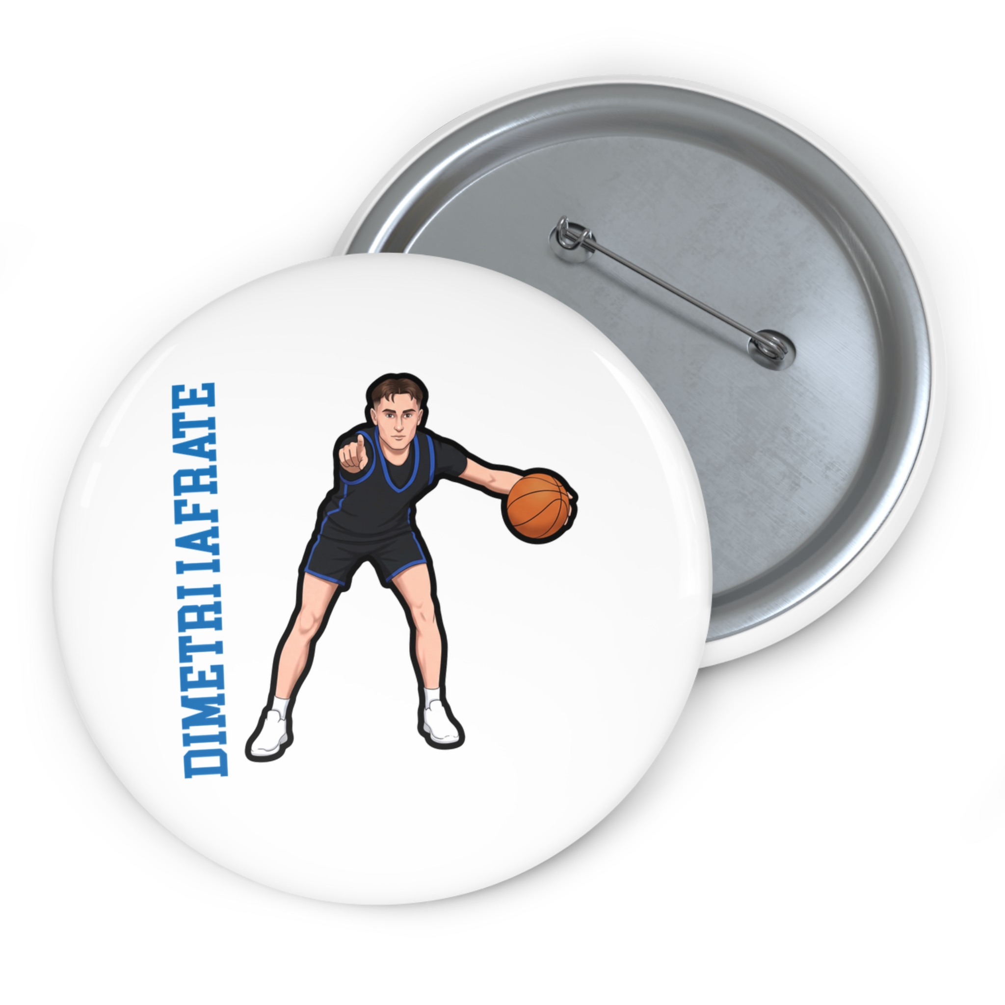 Game Day Pin — character_name_vertical in Classic