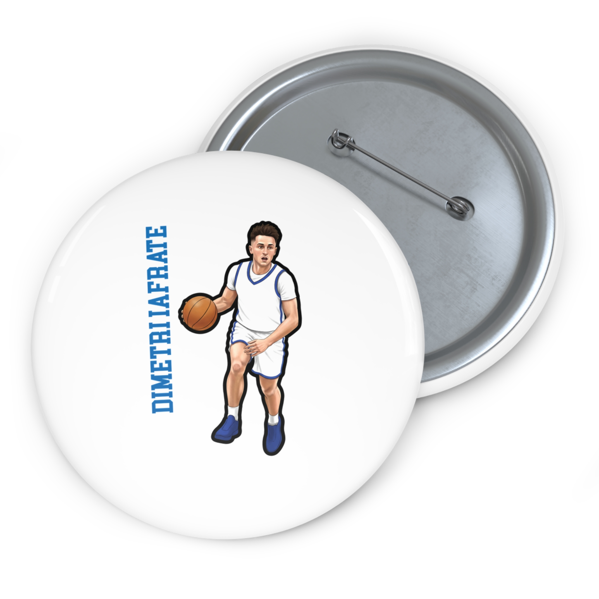 Game Day Pin — character_name_vertical in Classic