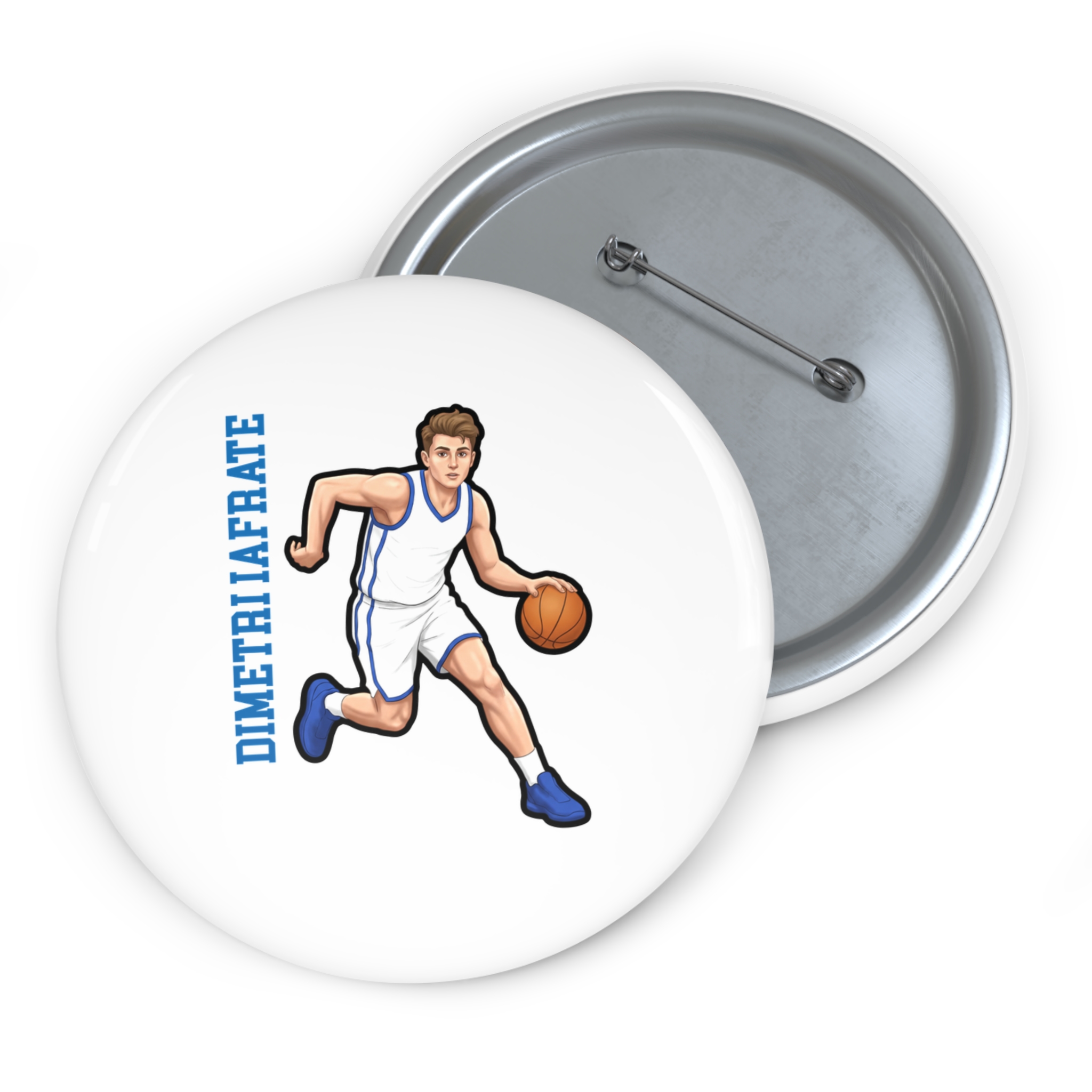 Game Day Pin — character_name_vertical in Classic