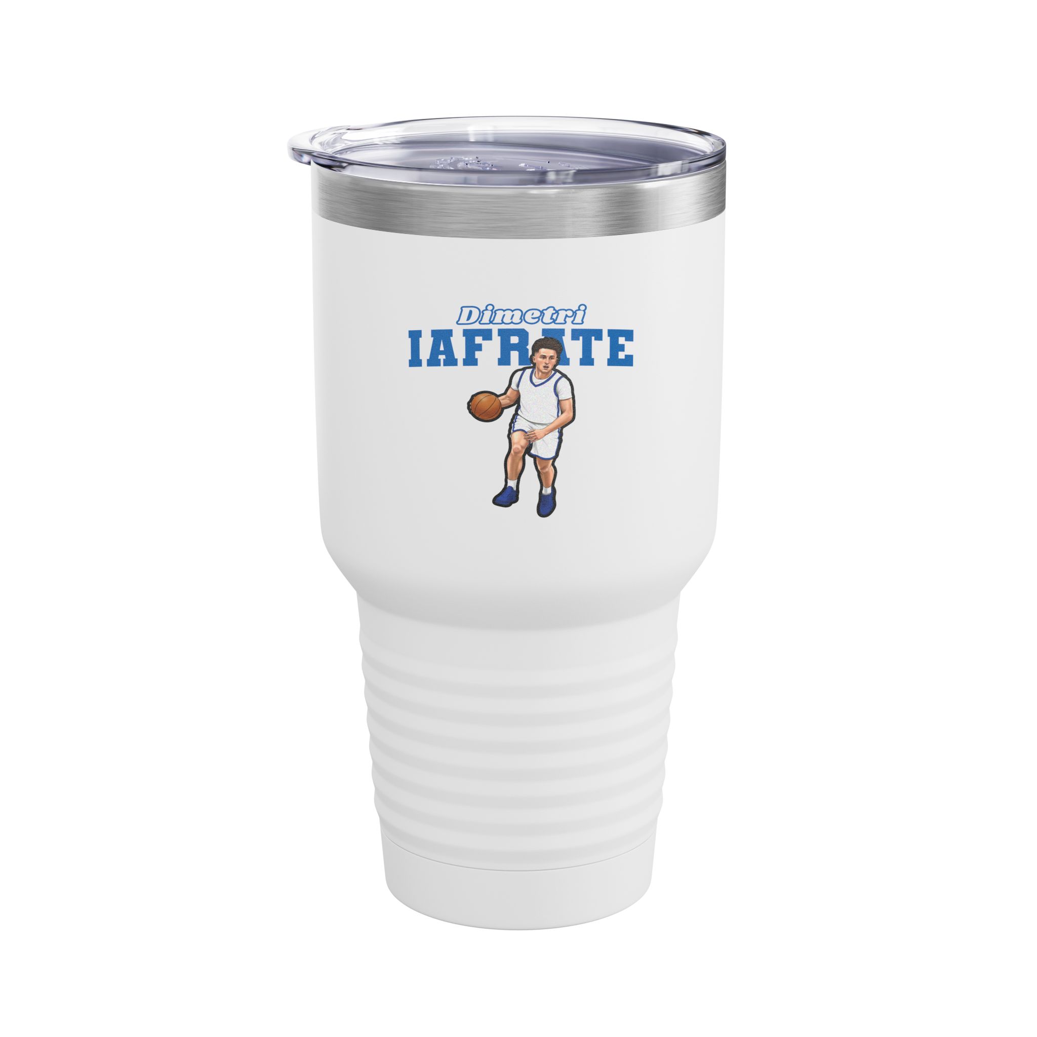 30oz Tumbler — character_name_arch in White