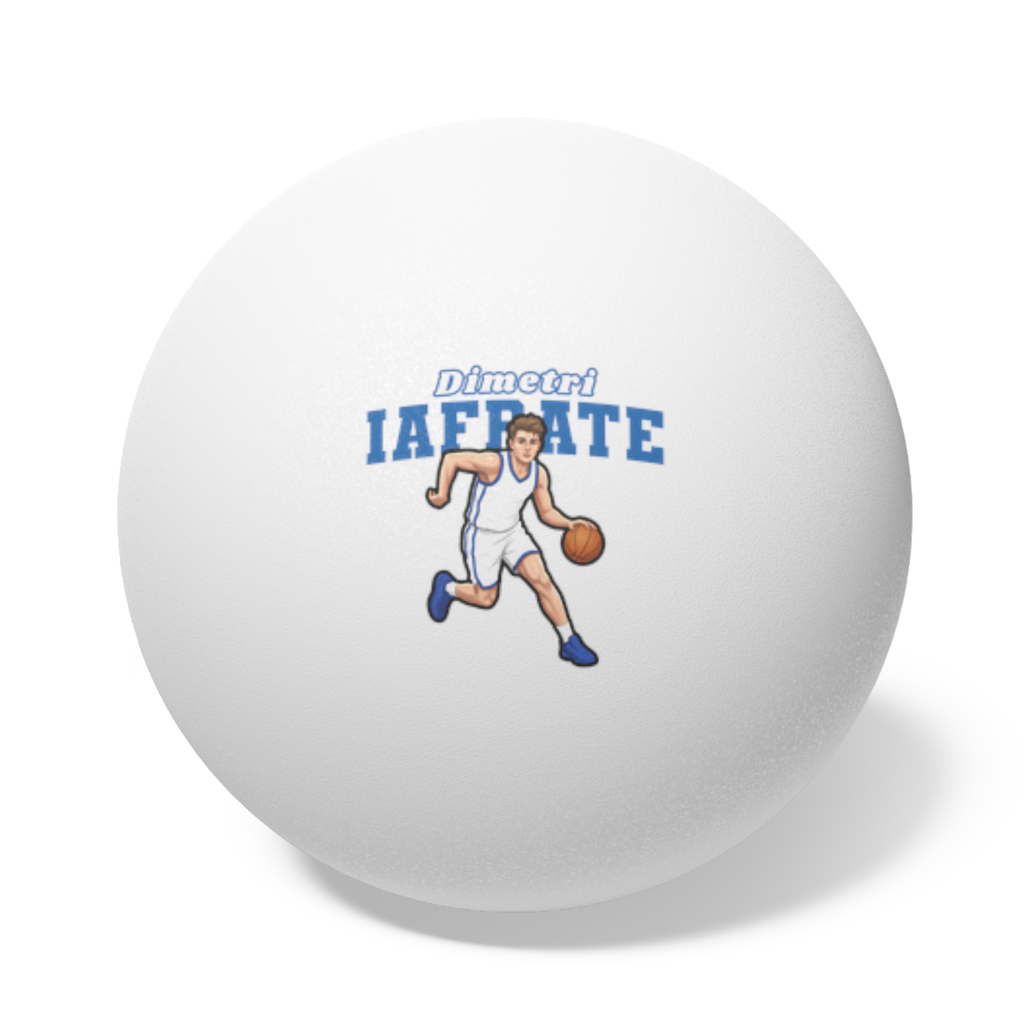 Ping Pong Balls, 6 pcs — character_name_arch in White
