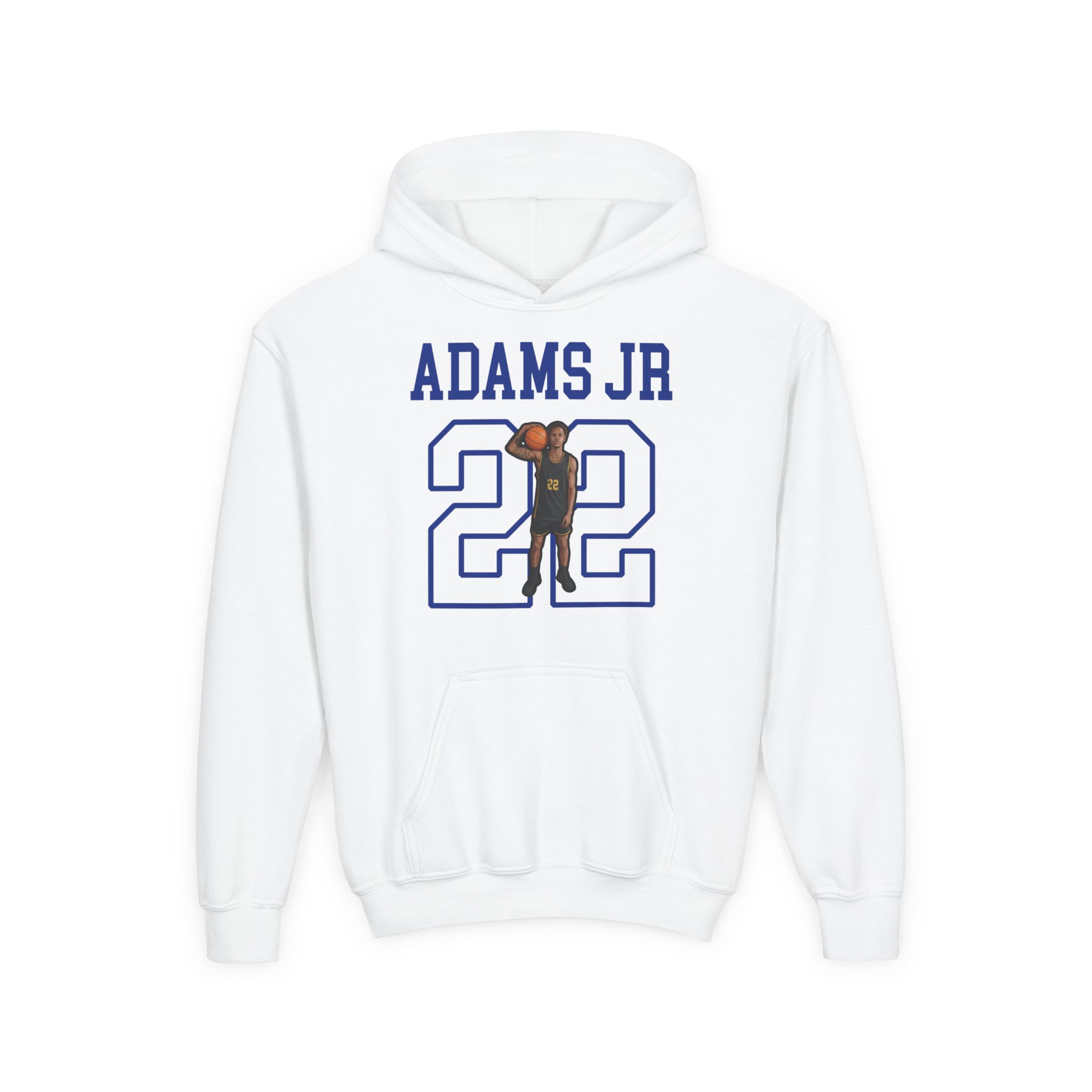 Youth Hoodie — character_shirsey in White