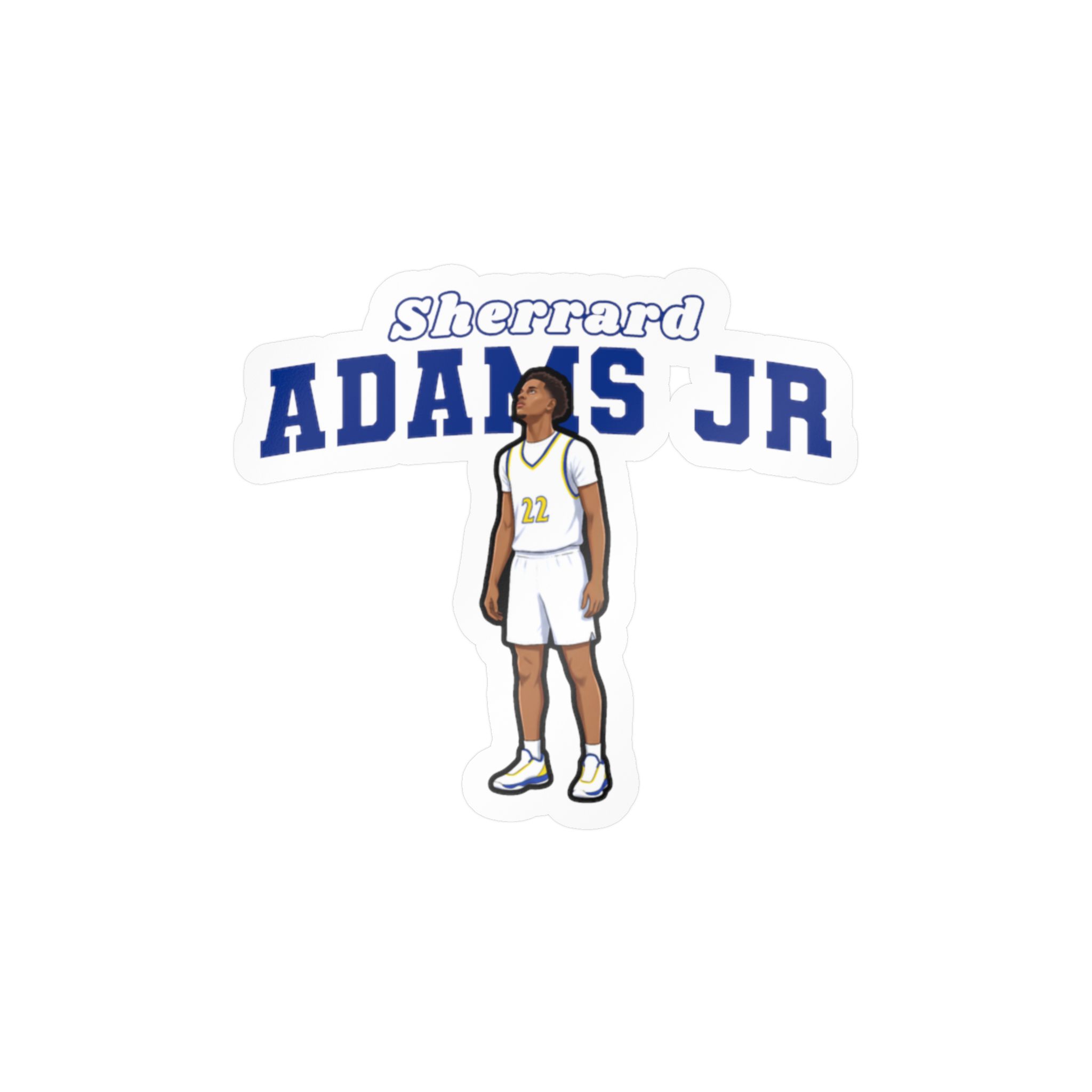 Vinyl Sticker — character_name_arch in Classic
