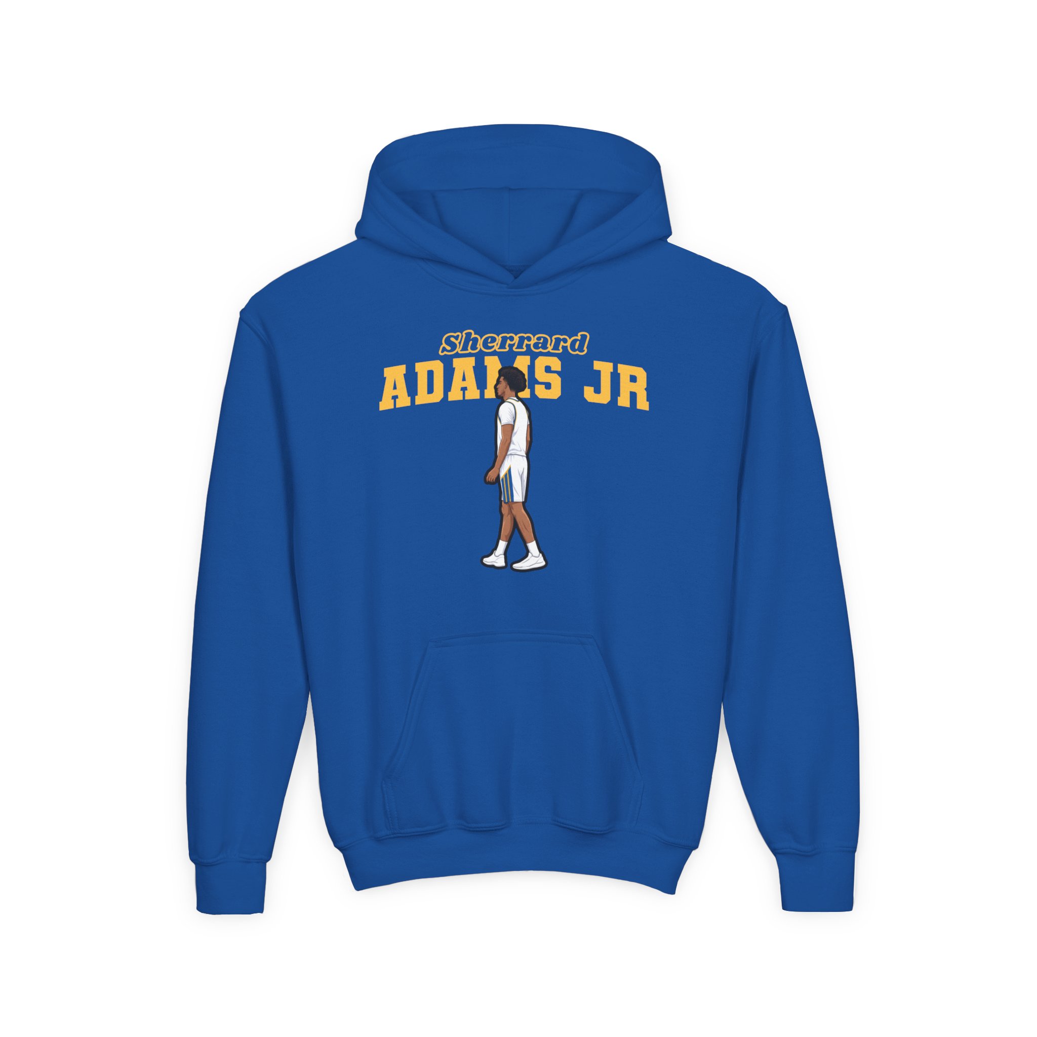 Youth Hoodie — character_name_arch in Royal