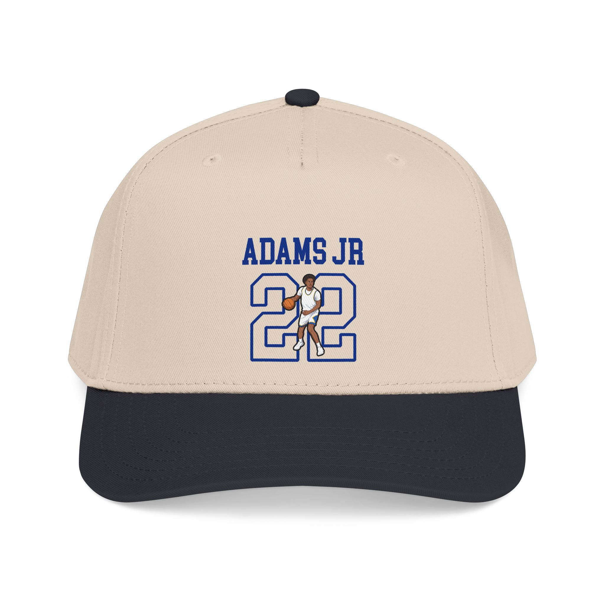 Baseball Cap — character_shirsey in Black / Natural