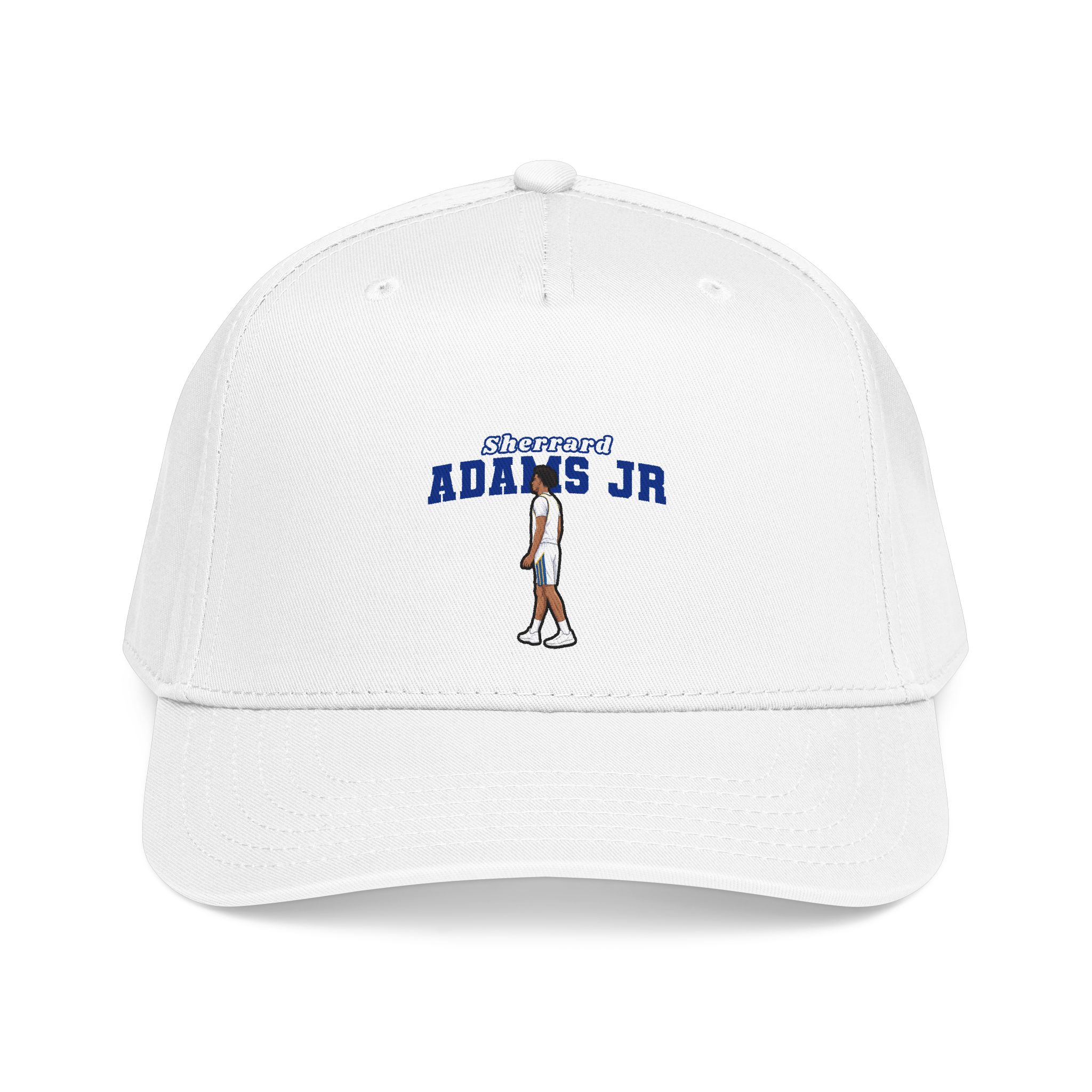 Baseball Cap — character_name_arch in White