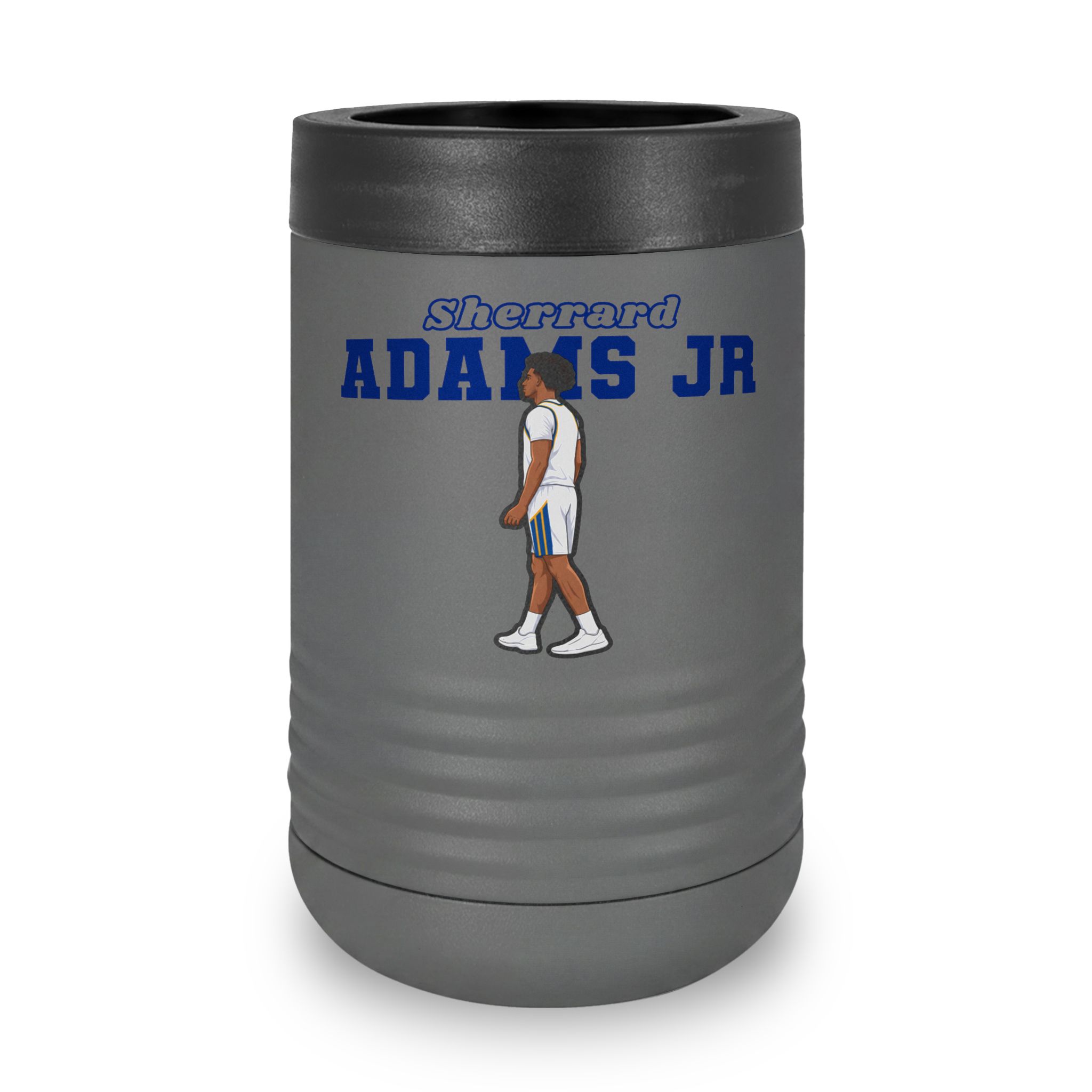Stainless Can Cooler — character_name_arch in Grey
