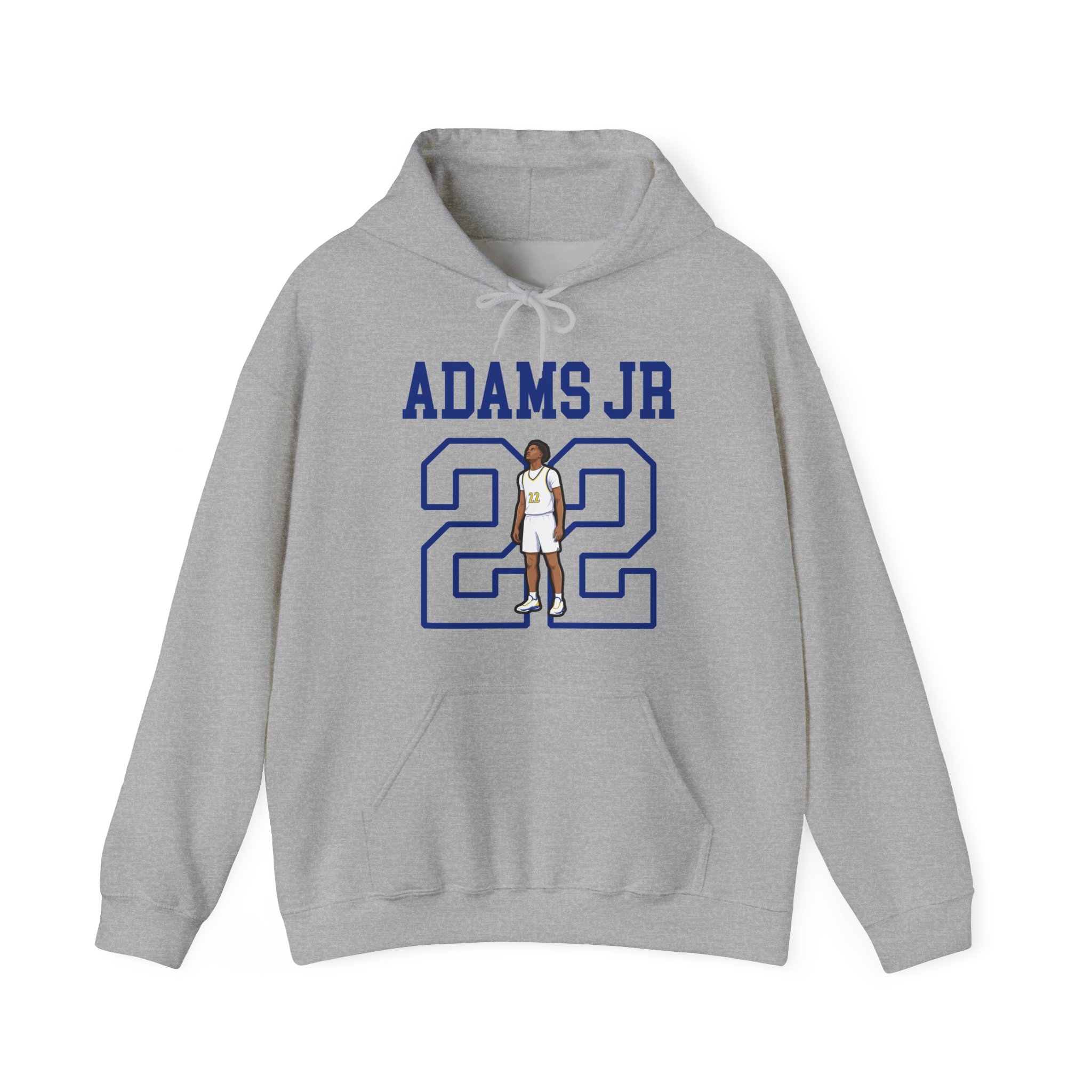 Hoodie — character_shirsey in Grey