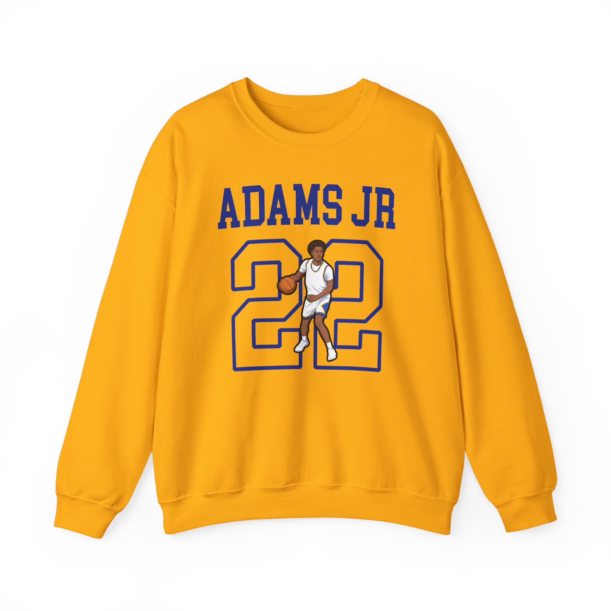 Crewneck Sweatshirt — character_shirsey in Gold