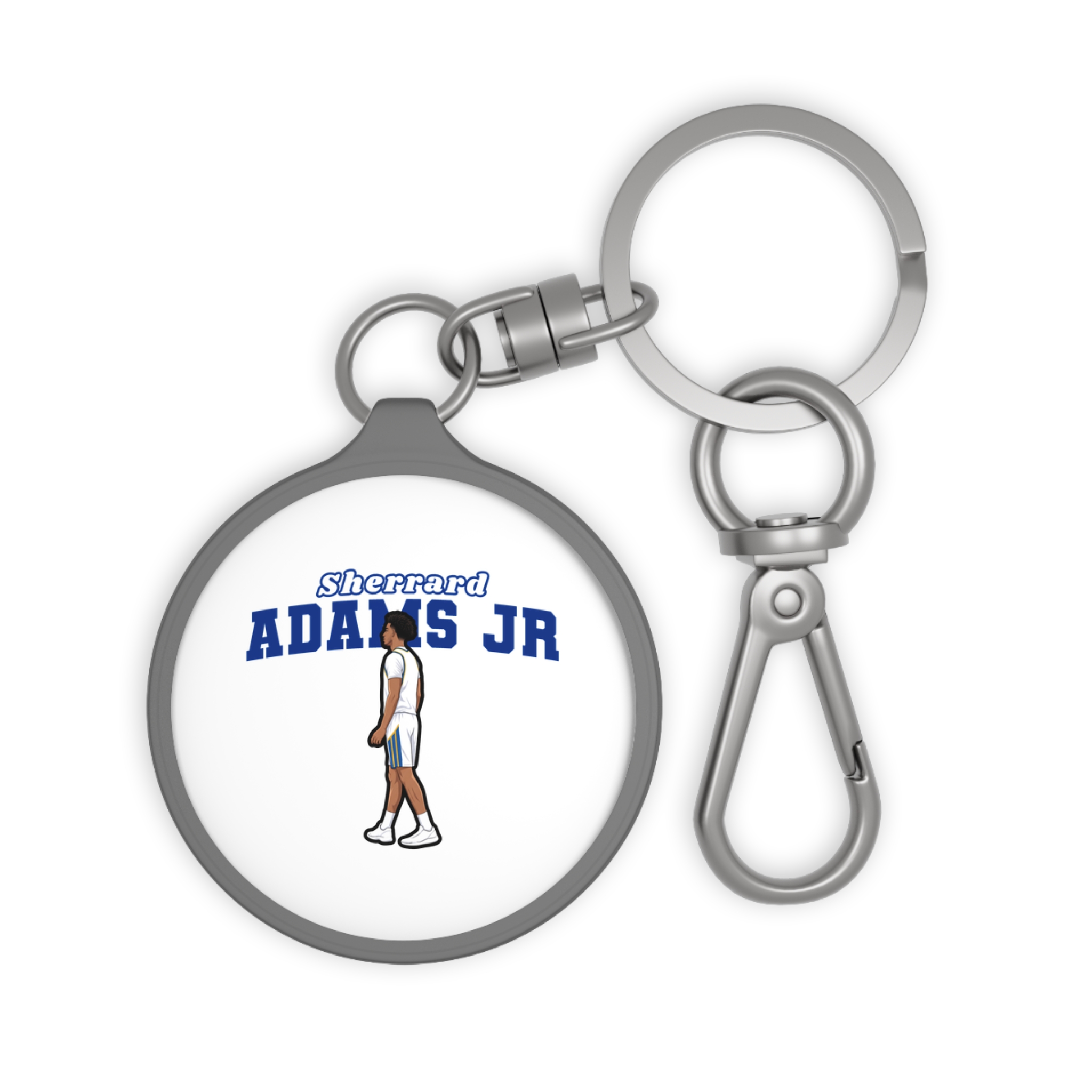 Keychain — character_name_arch in Grey