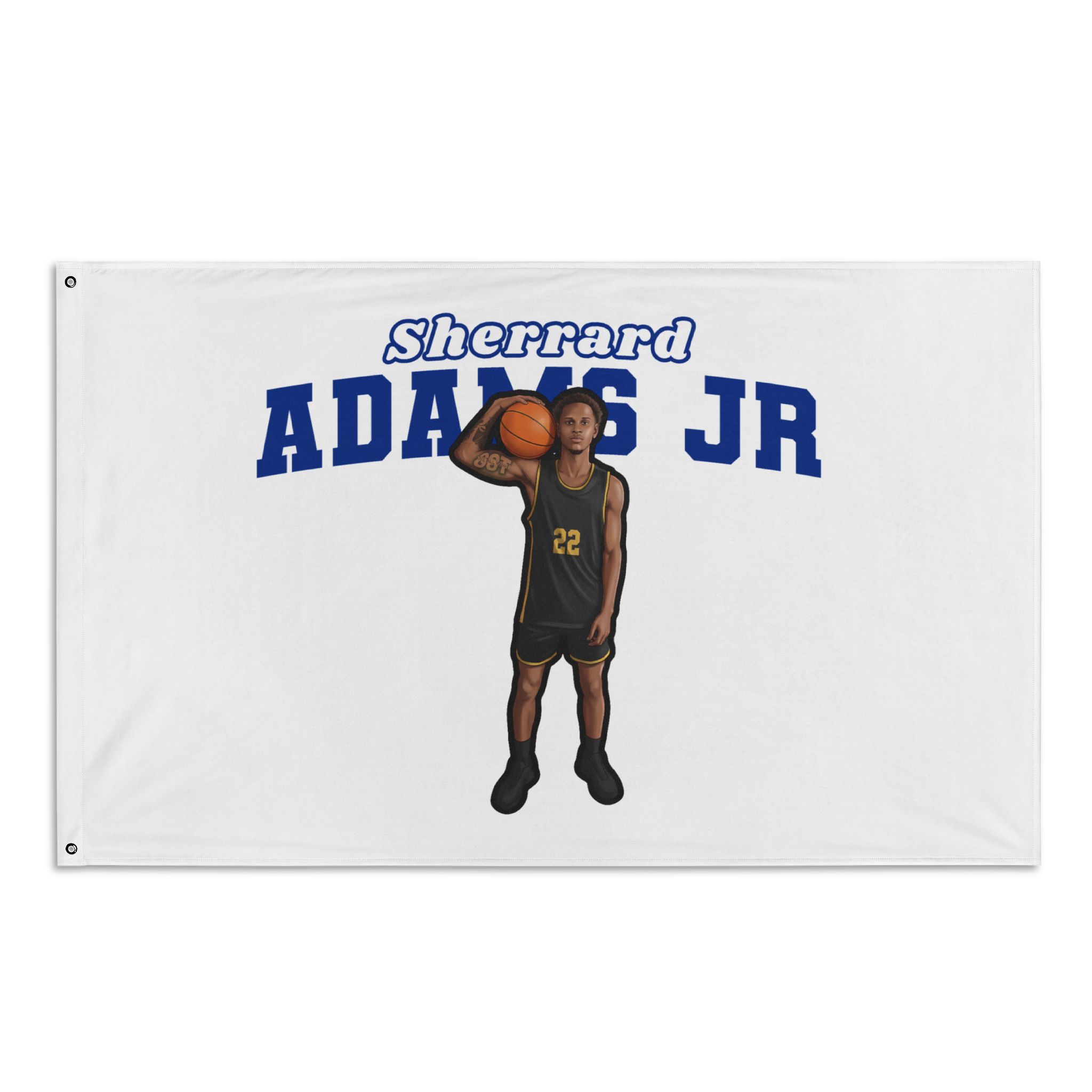 Flag (35 × 56 in) — character_name_arch in Classic