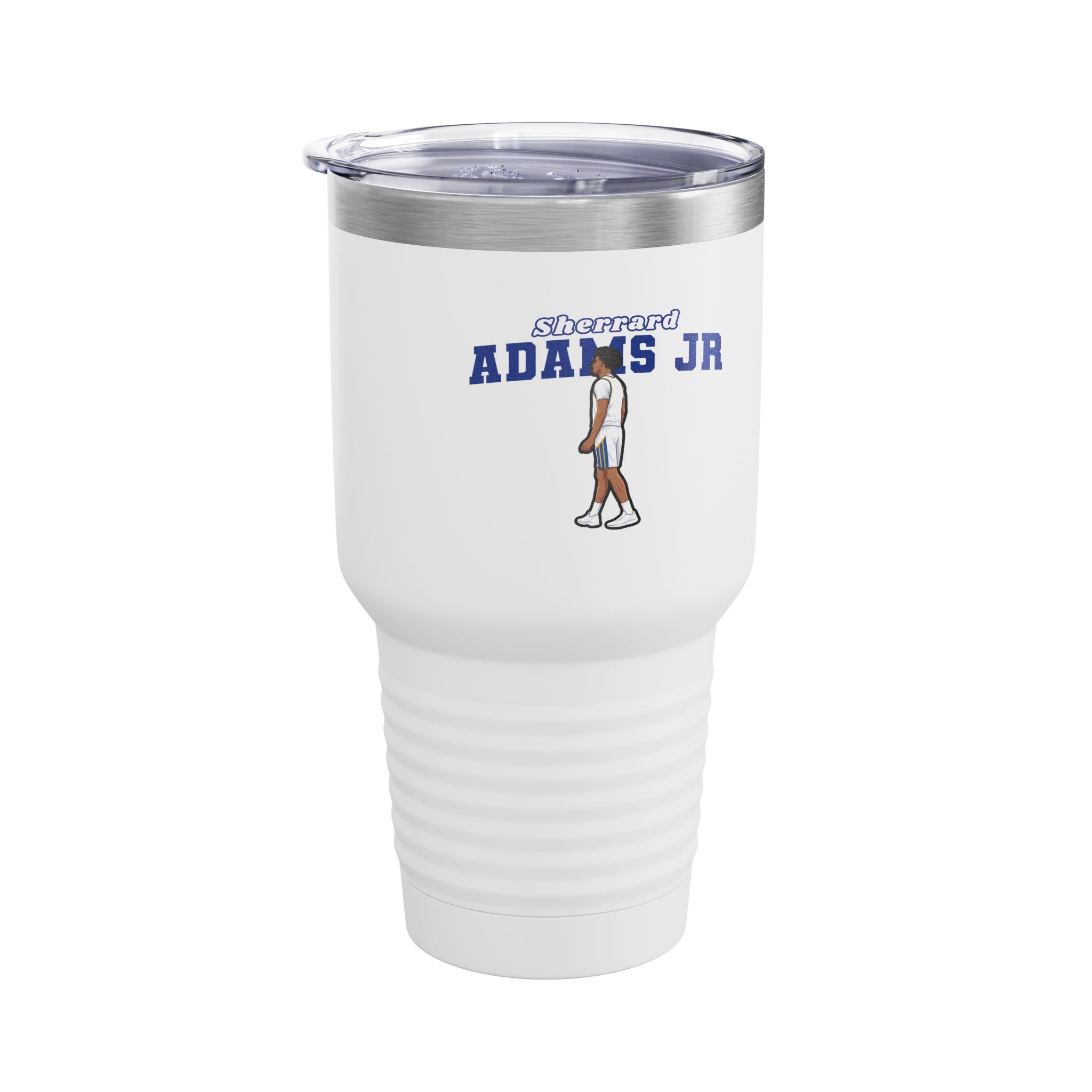 30oz Tumbler — character_name_arch in White