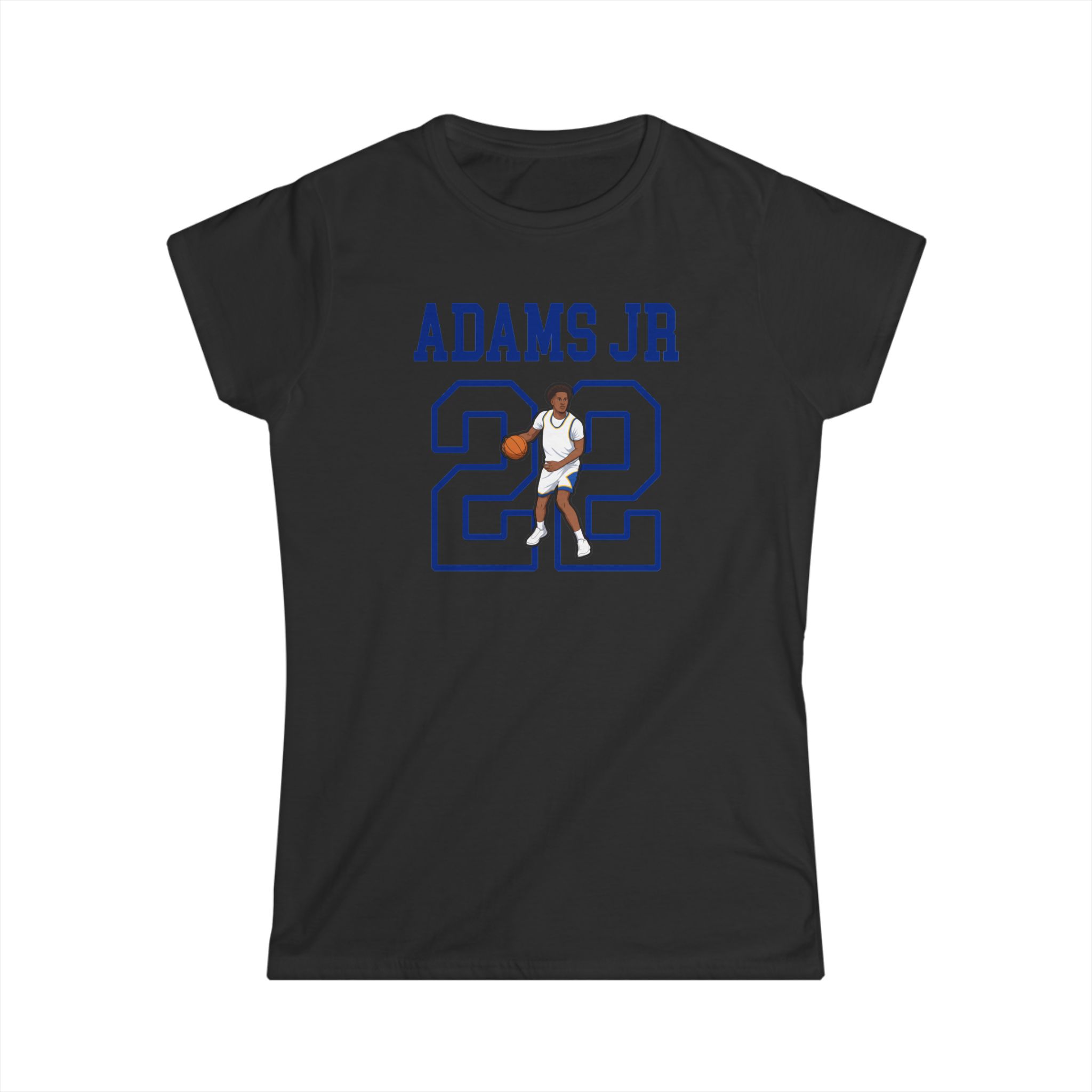 Women's Softstyle Tee — character_shirsey in Black