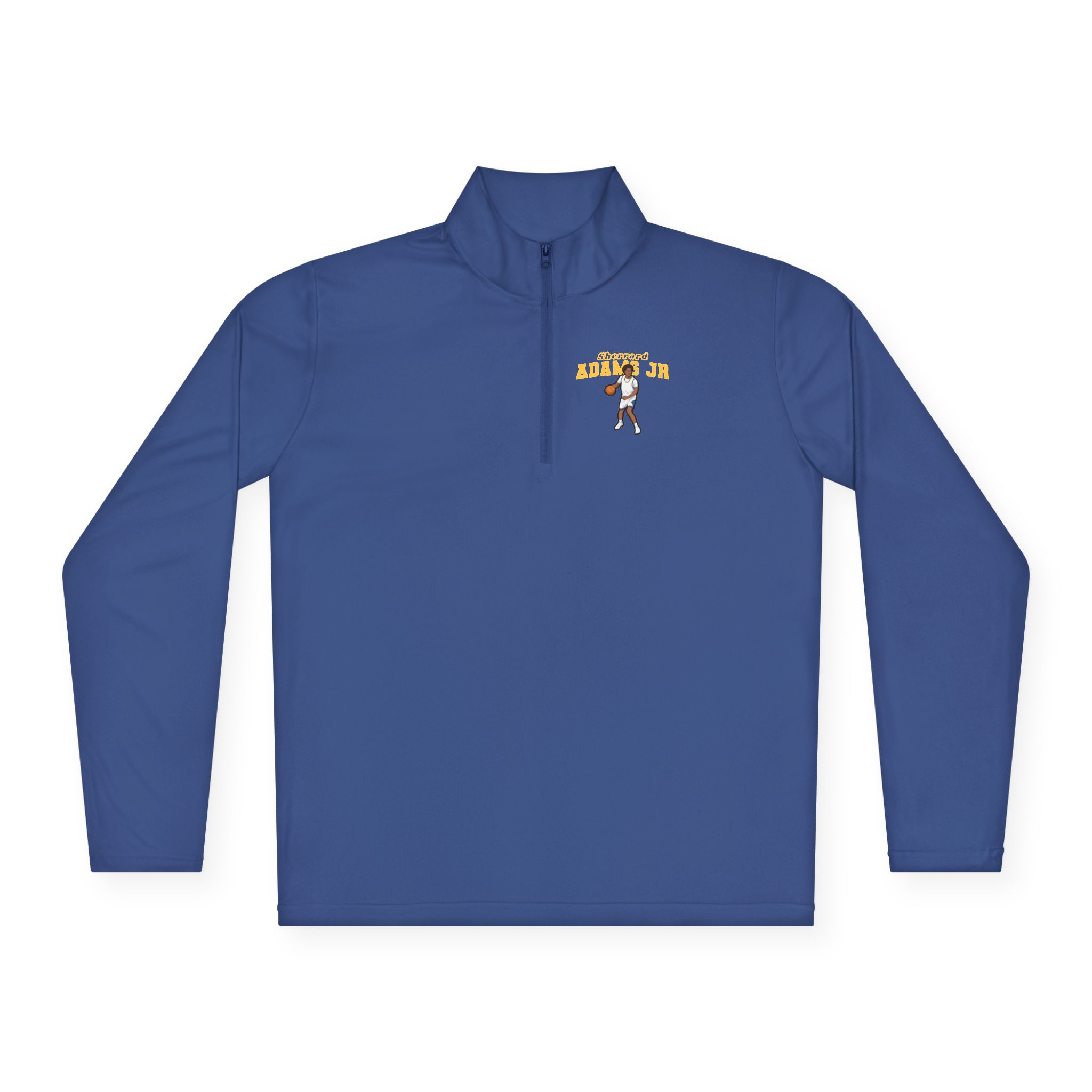 Q-Zip Pullover — character_name_arch in Royal