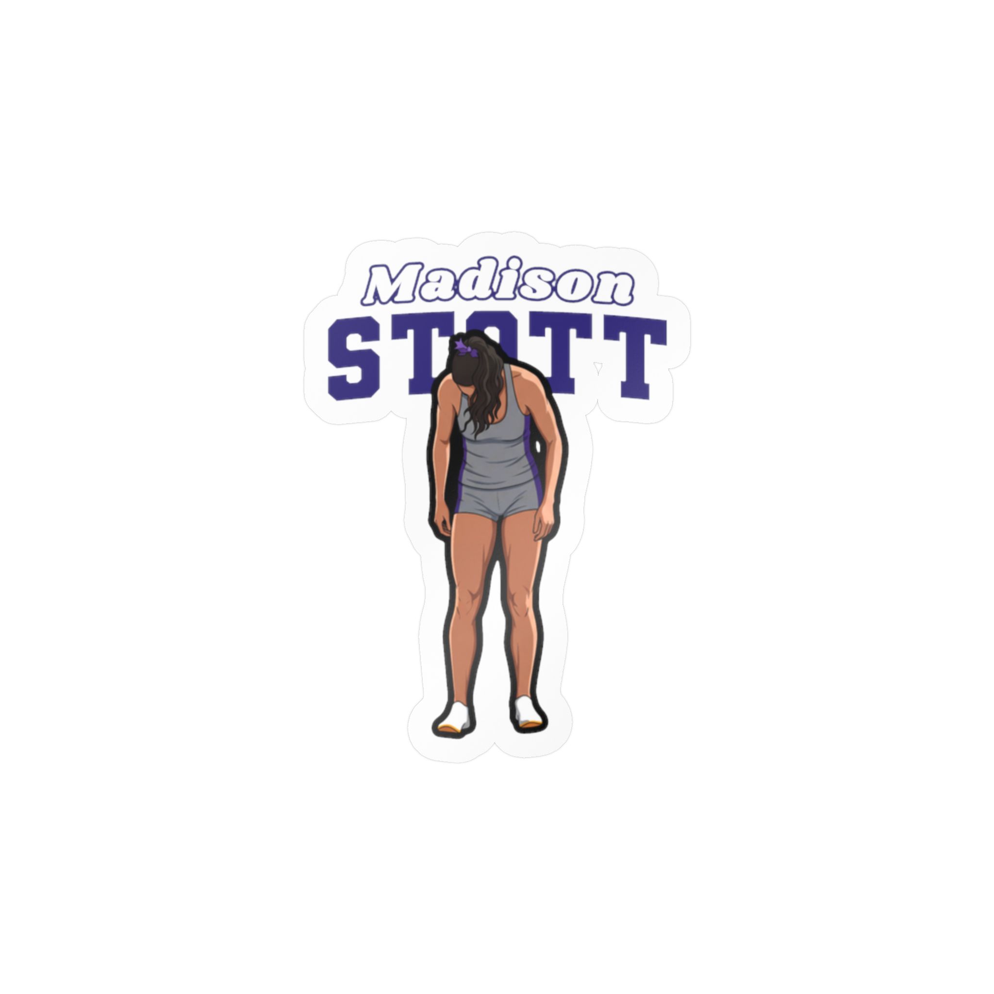 Vinyl Sticker — character_name_arch in Classic