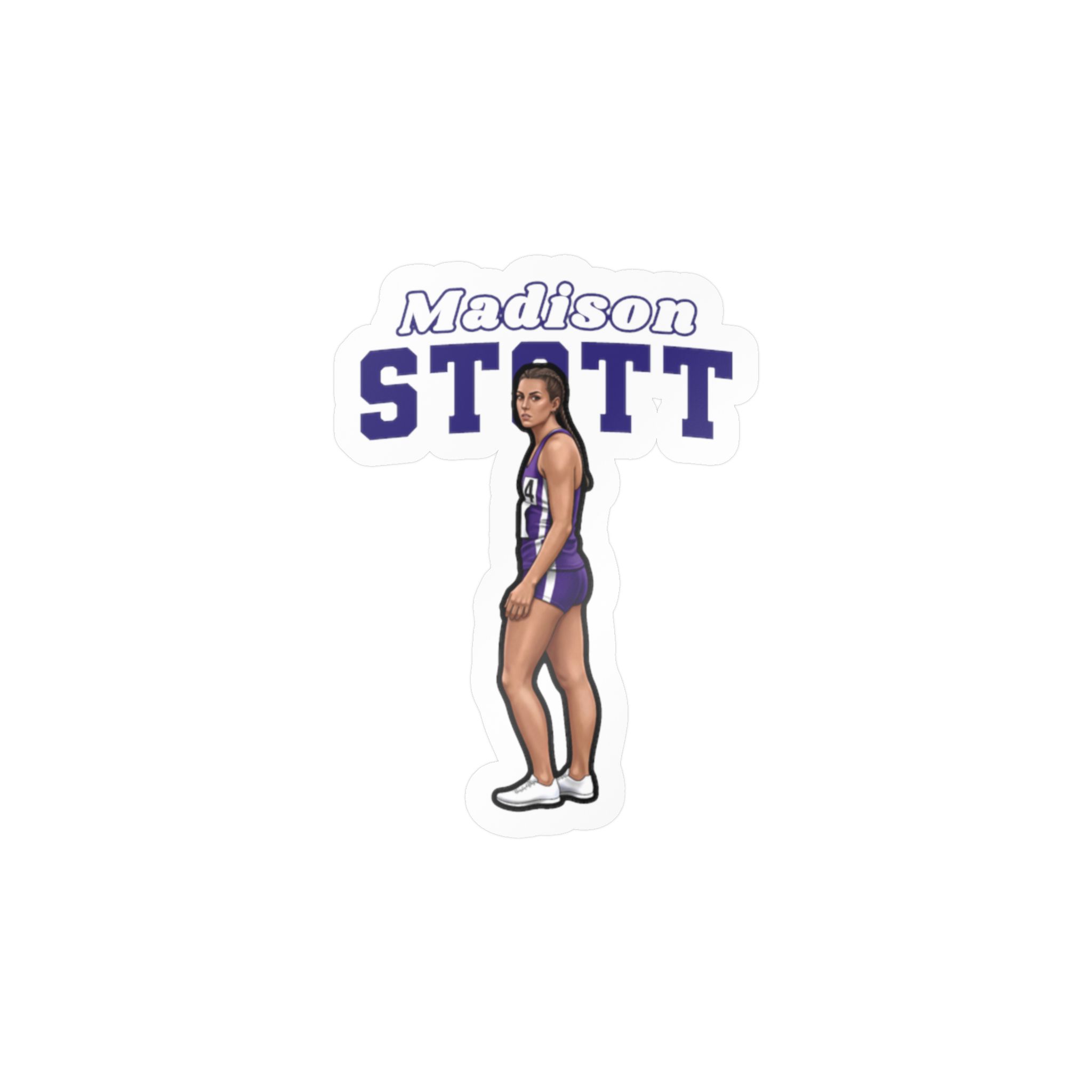 Vinyl Sticker — character_name_arch in Classic