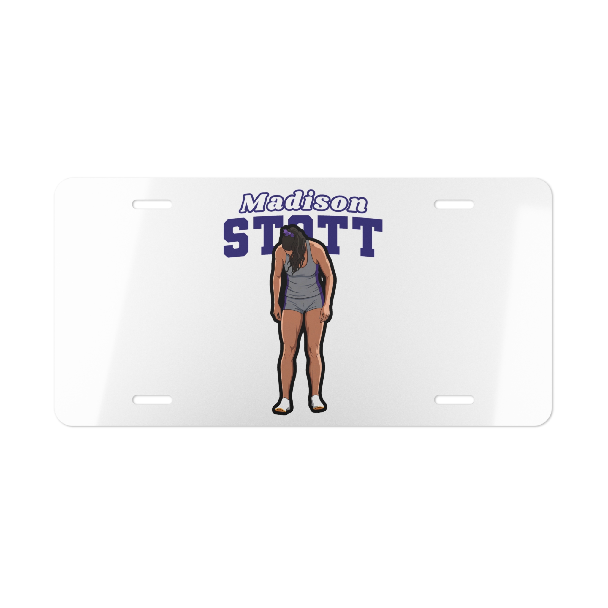 License Plate — character_name_arch in Classic