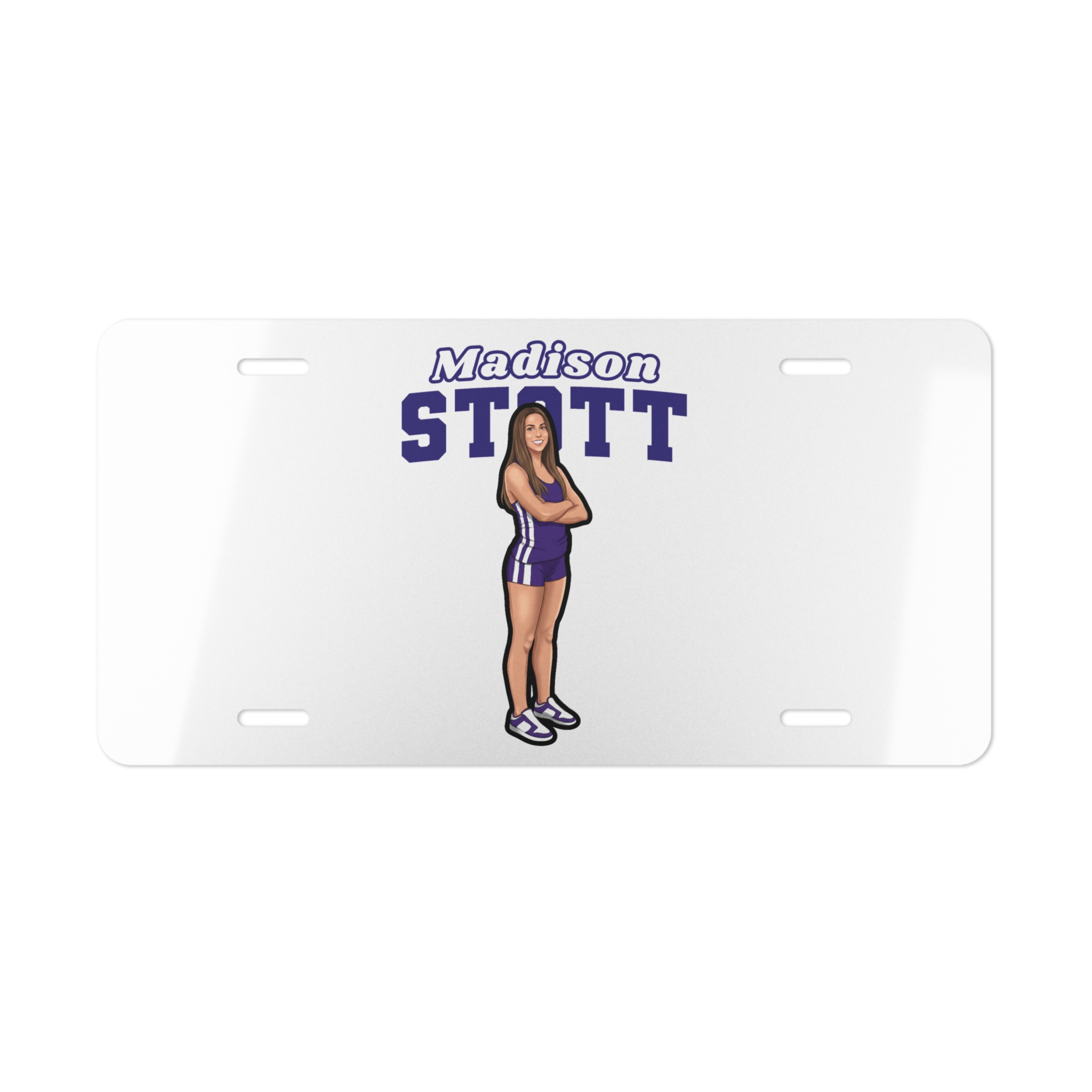 License Plate — character_name_arch in Classic