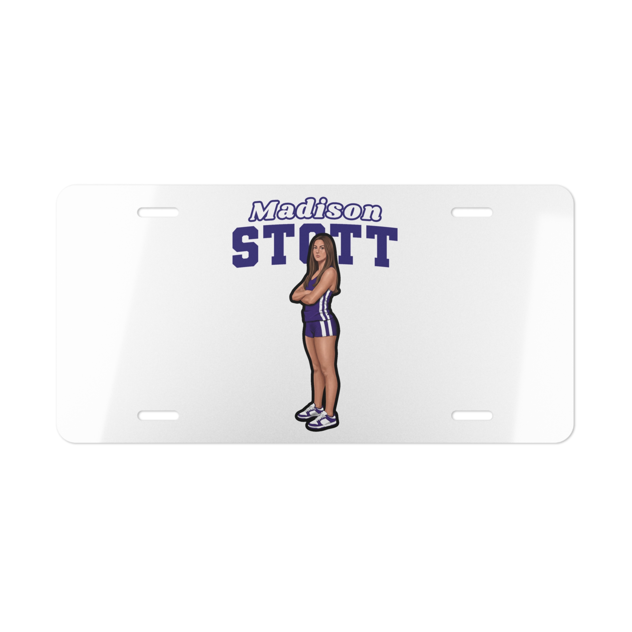 License Plate — character_name_arch in Classic
