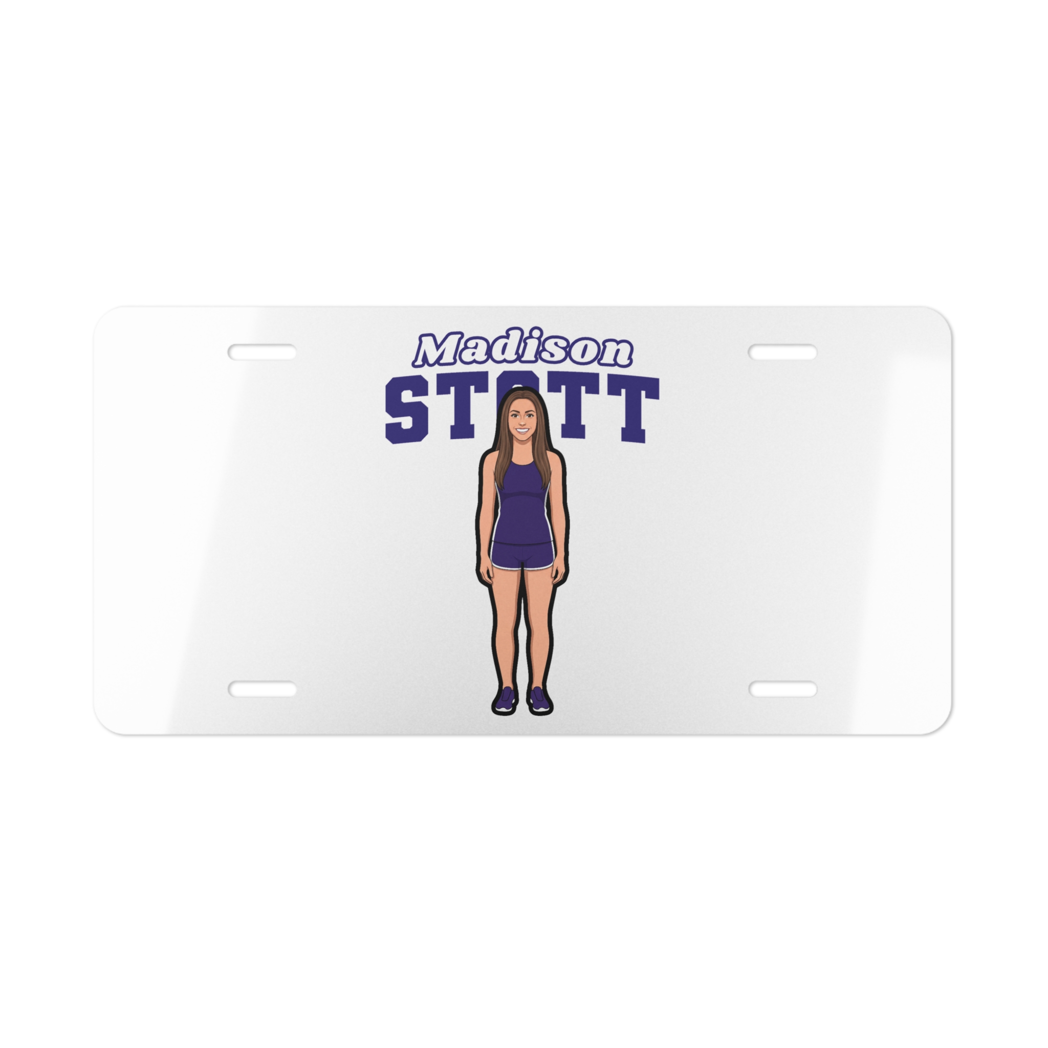 License Plate — character_name_arch in Classic