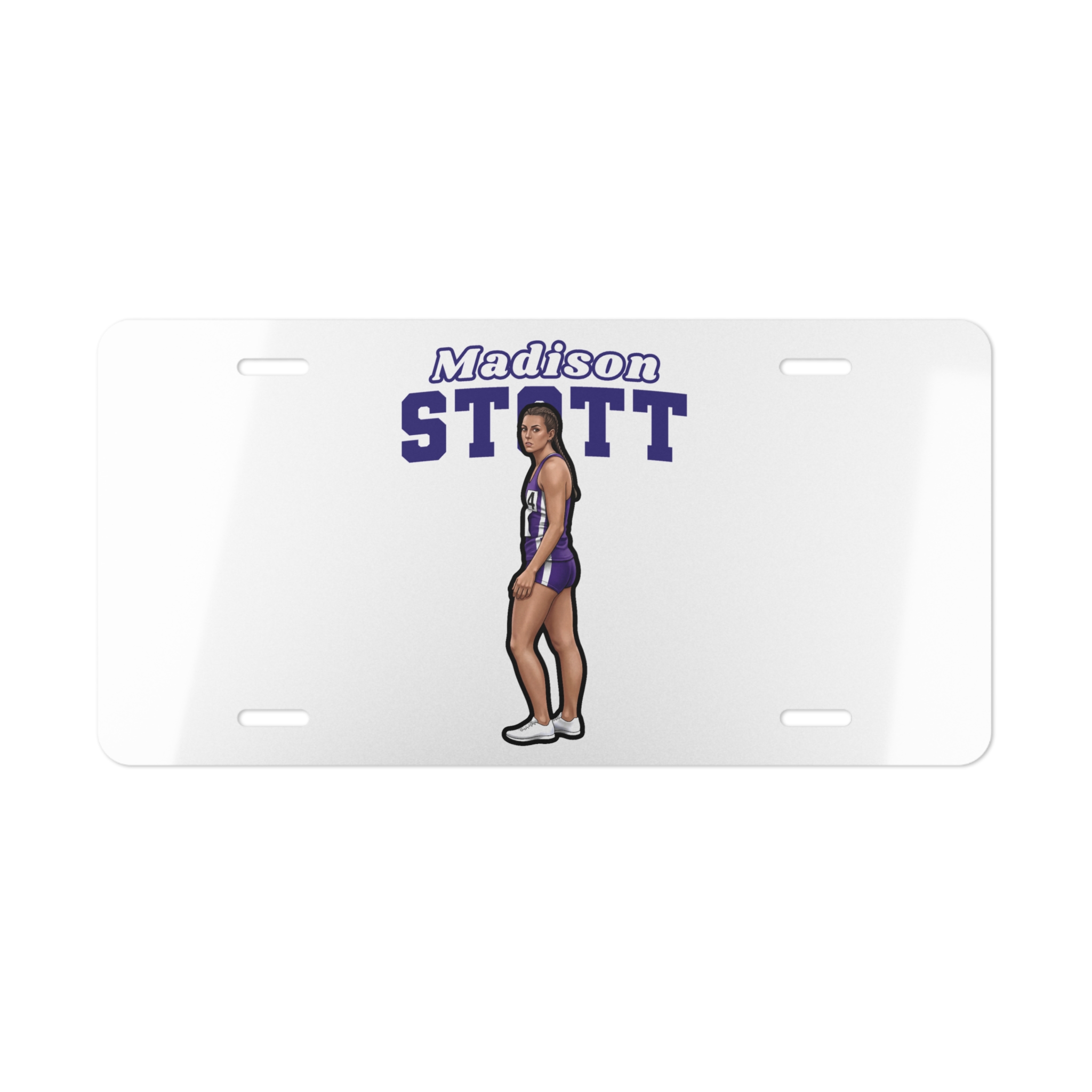 License Plate — character_name_arch in Classic