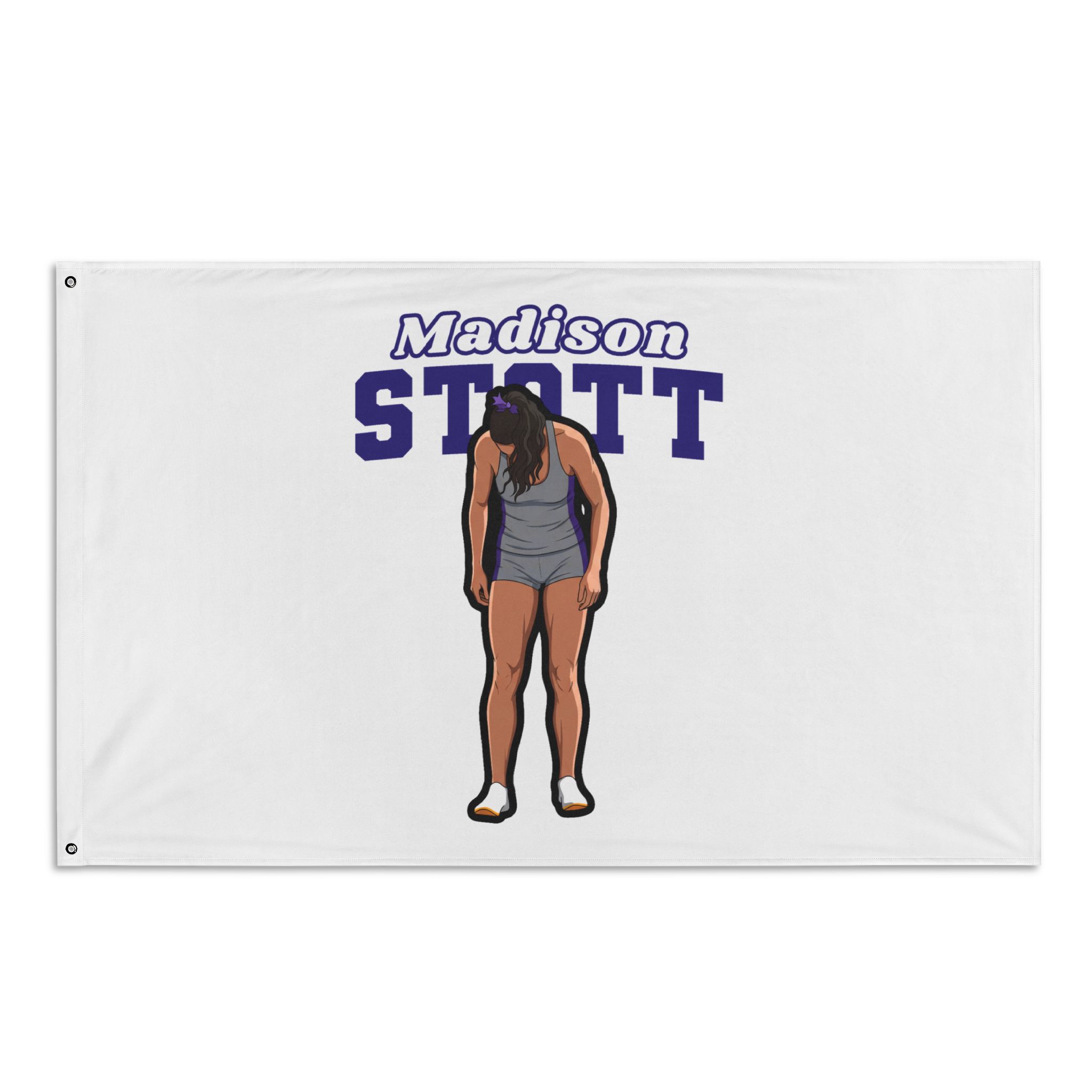 Flag (35 × 56 in) — character_name_arch in Classic