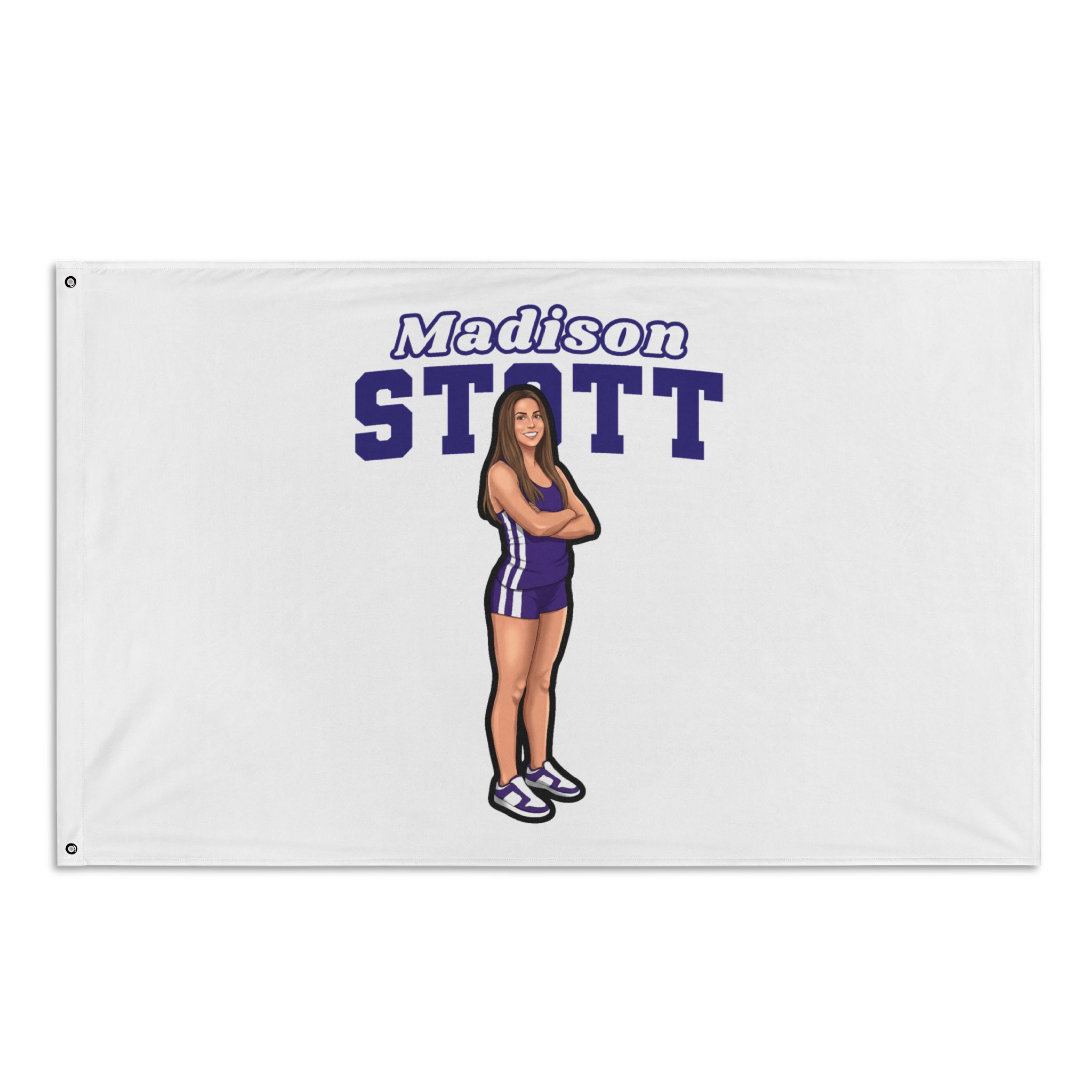 Flag (35 × 56 in) — character_name_arch in Classic